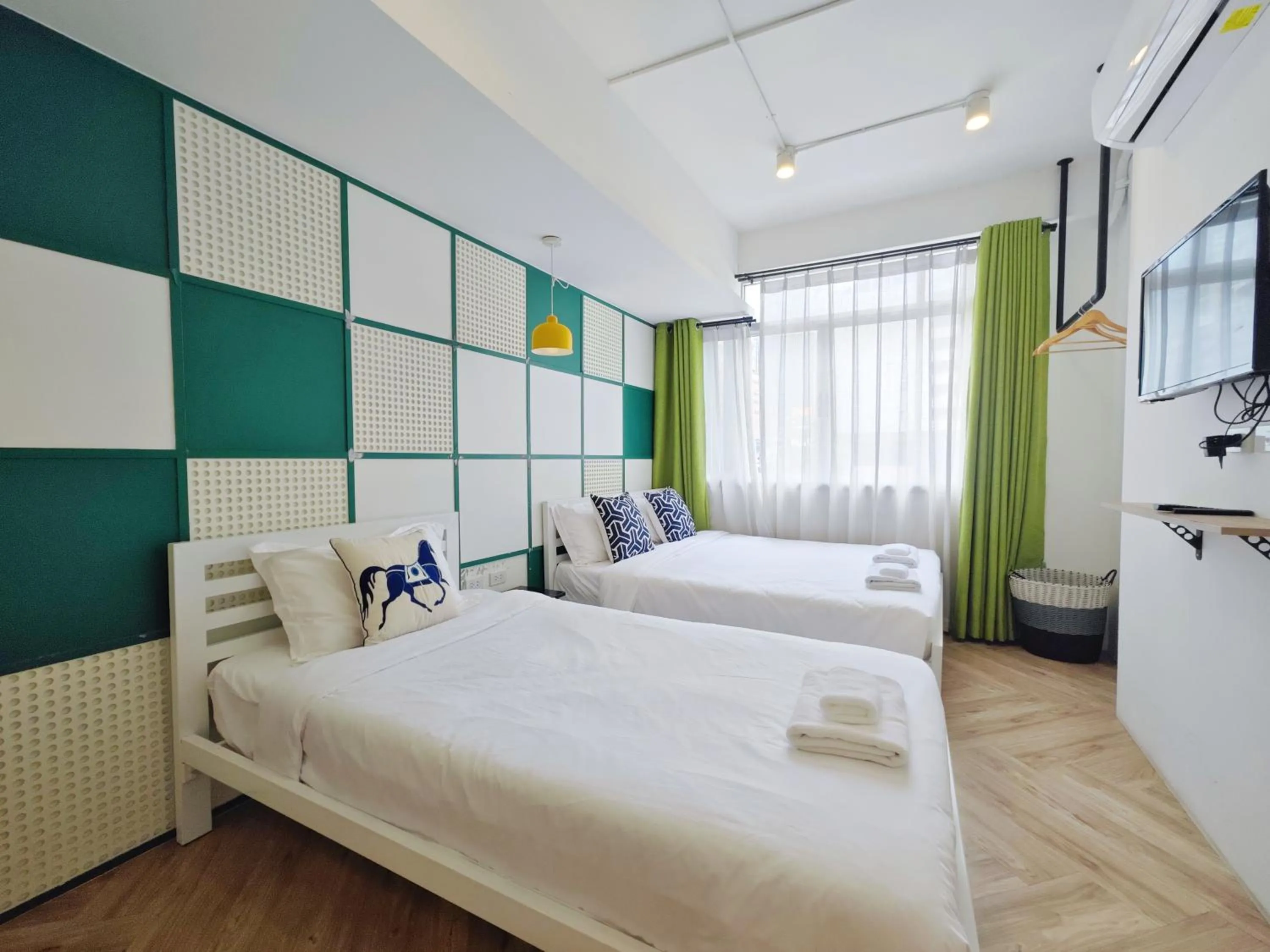 Bedroom, Bed in Ostay Asoke Bangkok