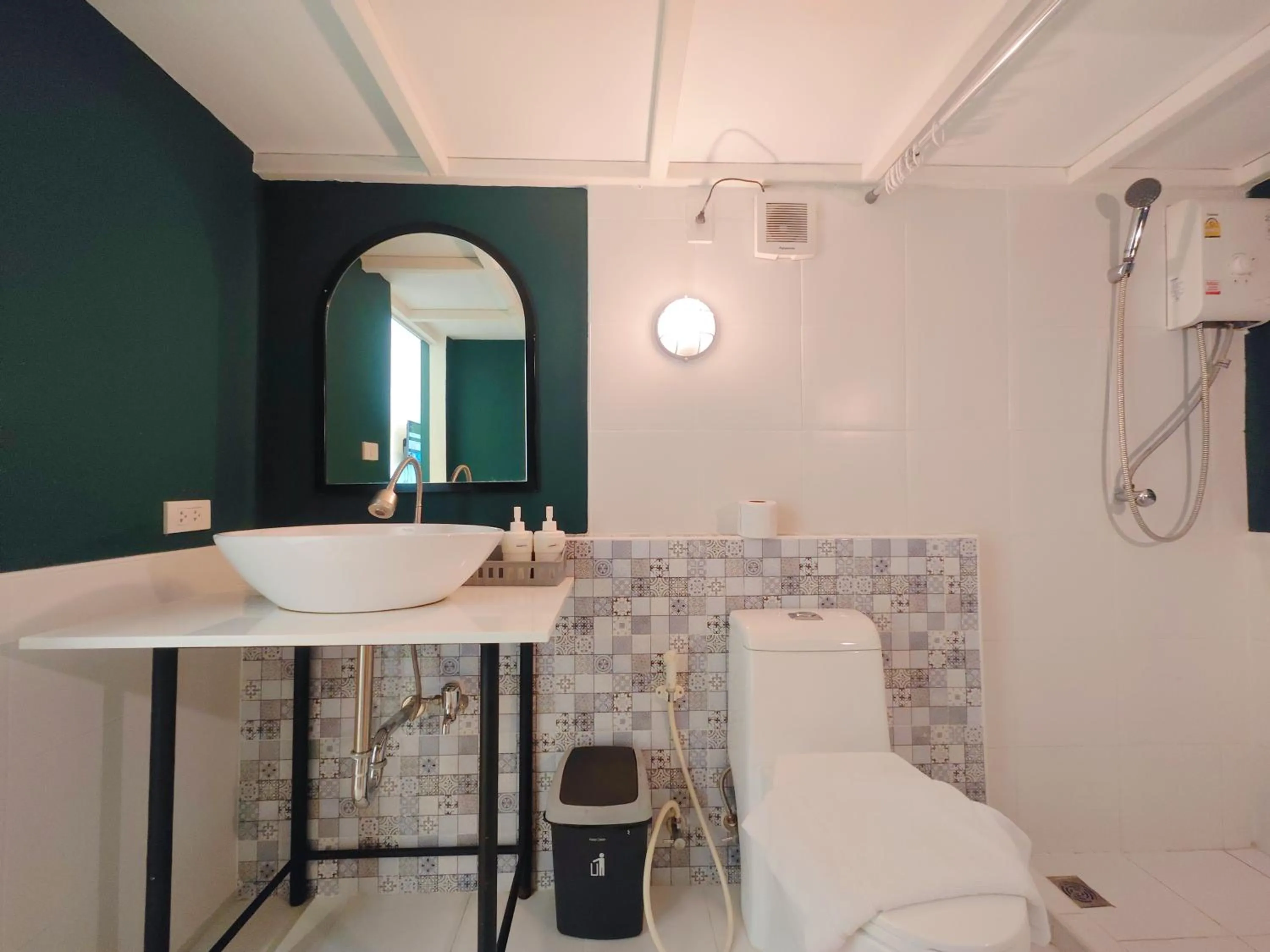 Bathroom in Ostay Asoke Bangkok
