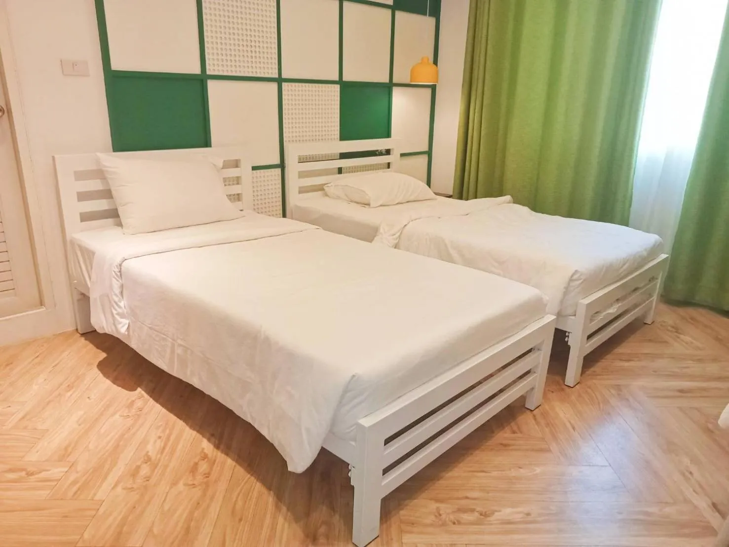 Bed in Ostay Asoke Bangkok