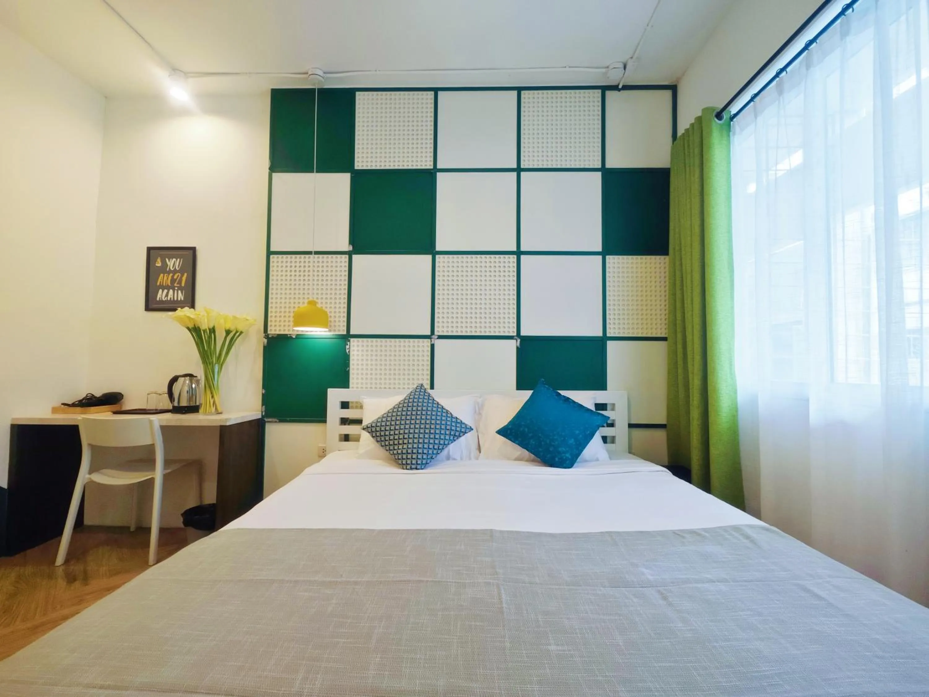 Bed in Ostay Asoke Bangkok