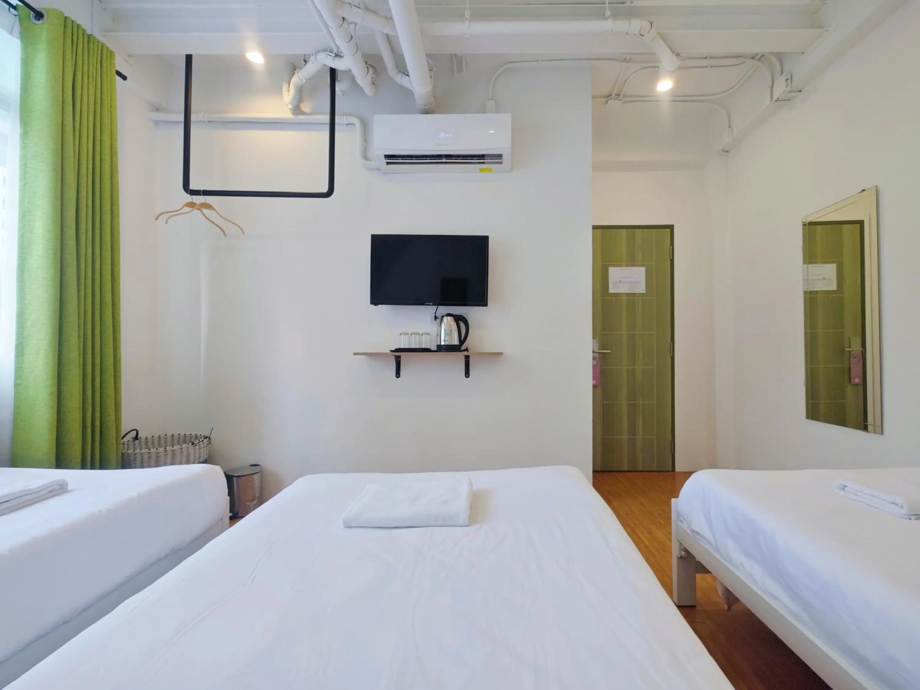 Bed in Ostay Asoke Bangkok