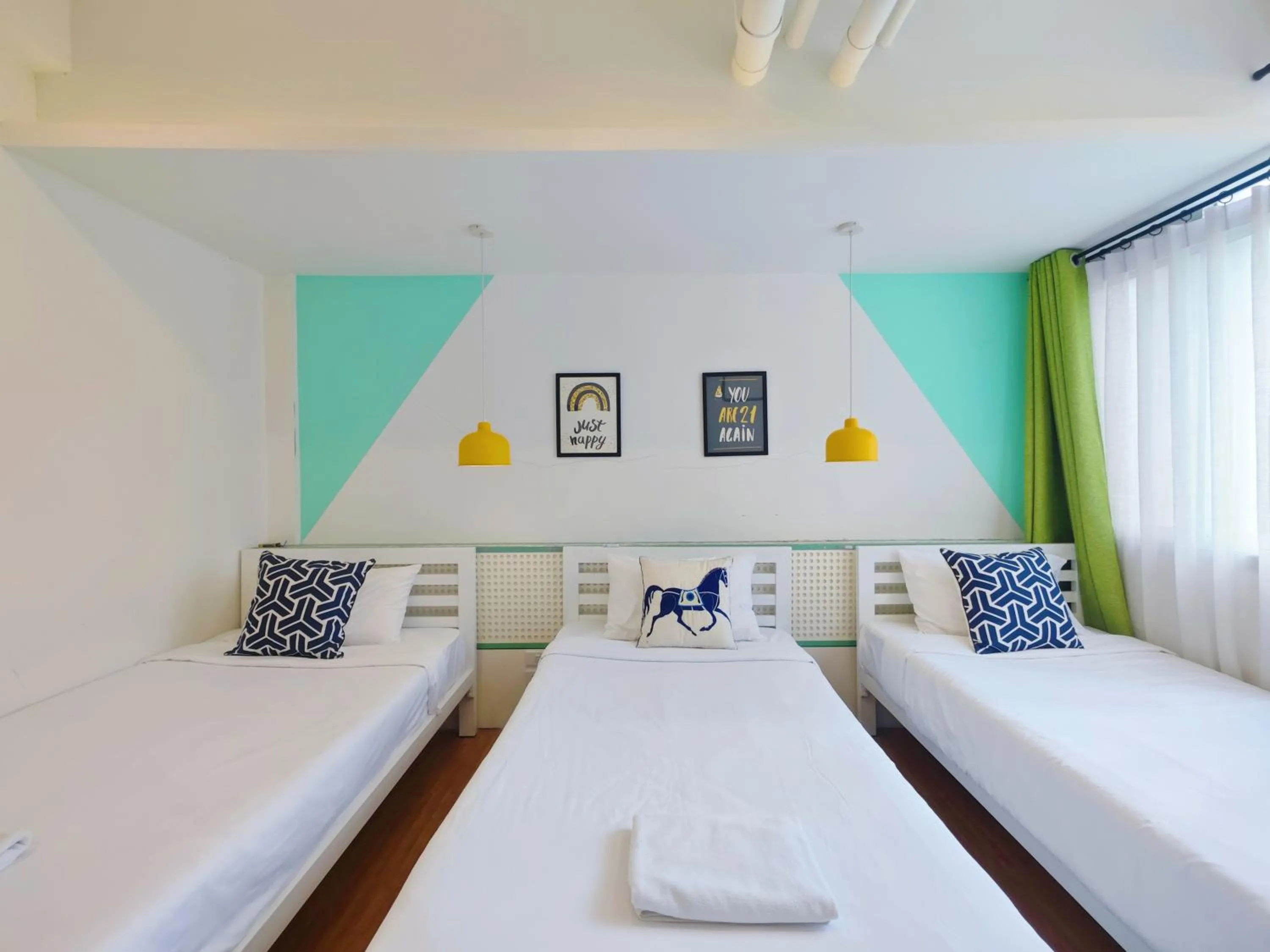 Bed in Ostay Asoke Bangkok