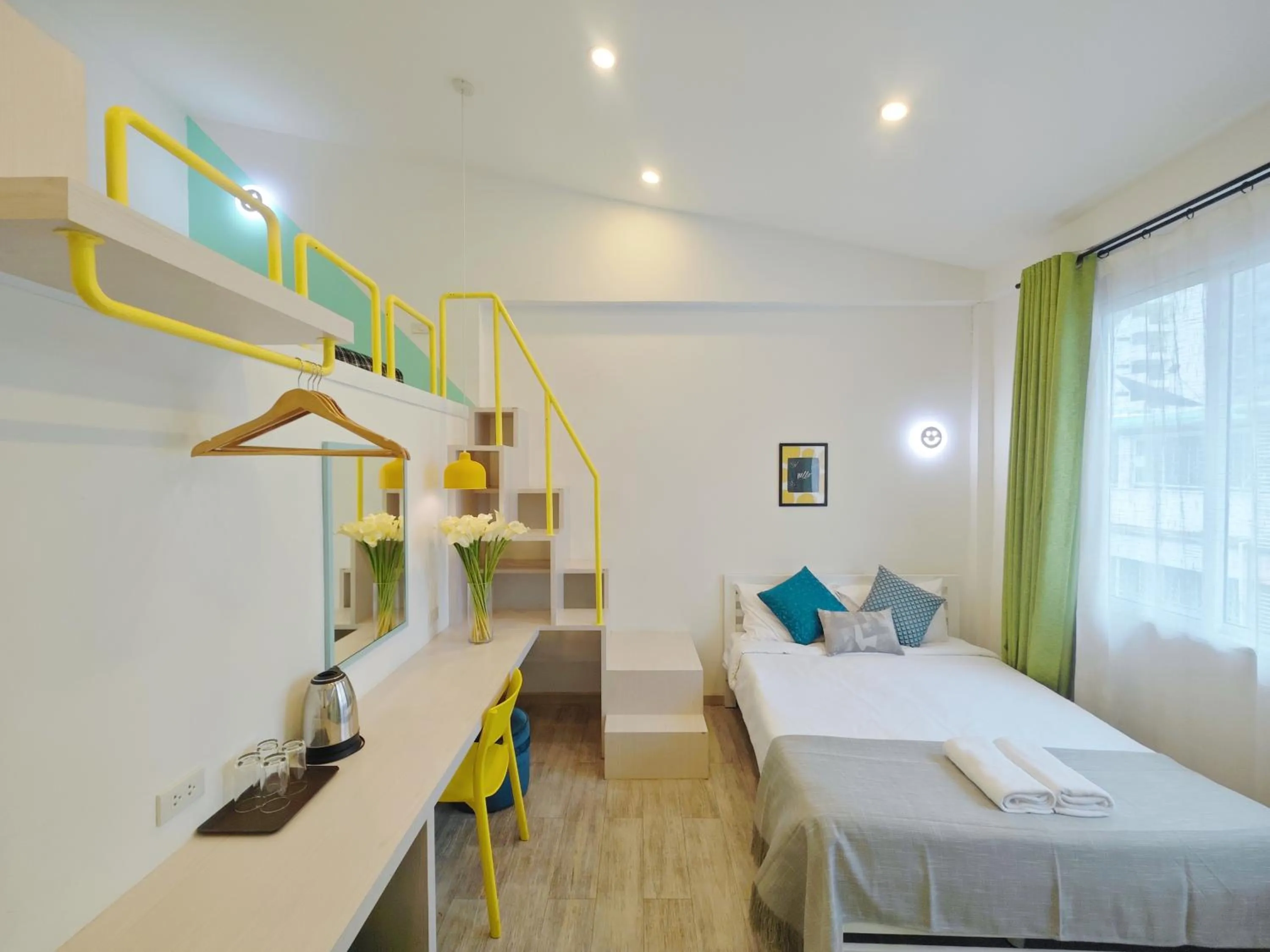 Bed in Ostay Asoke Bangkok