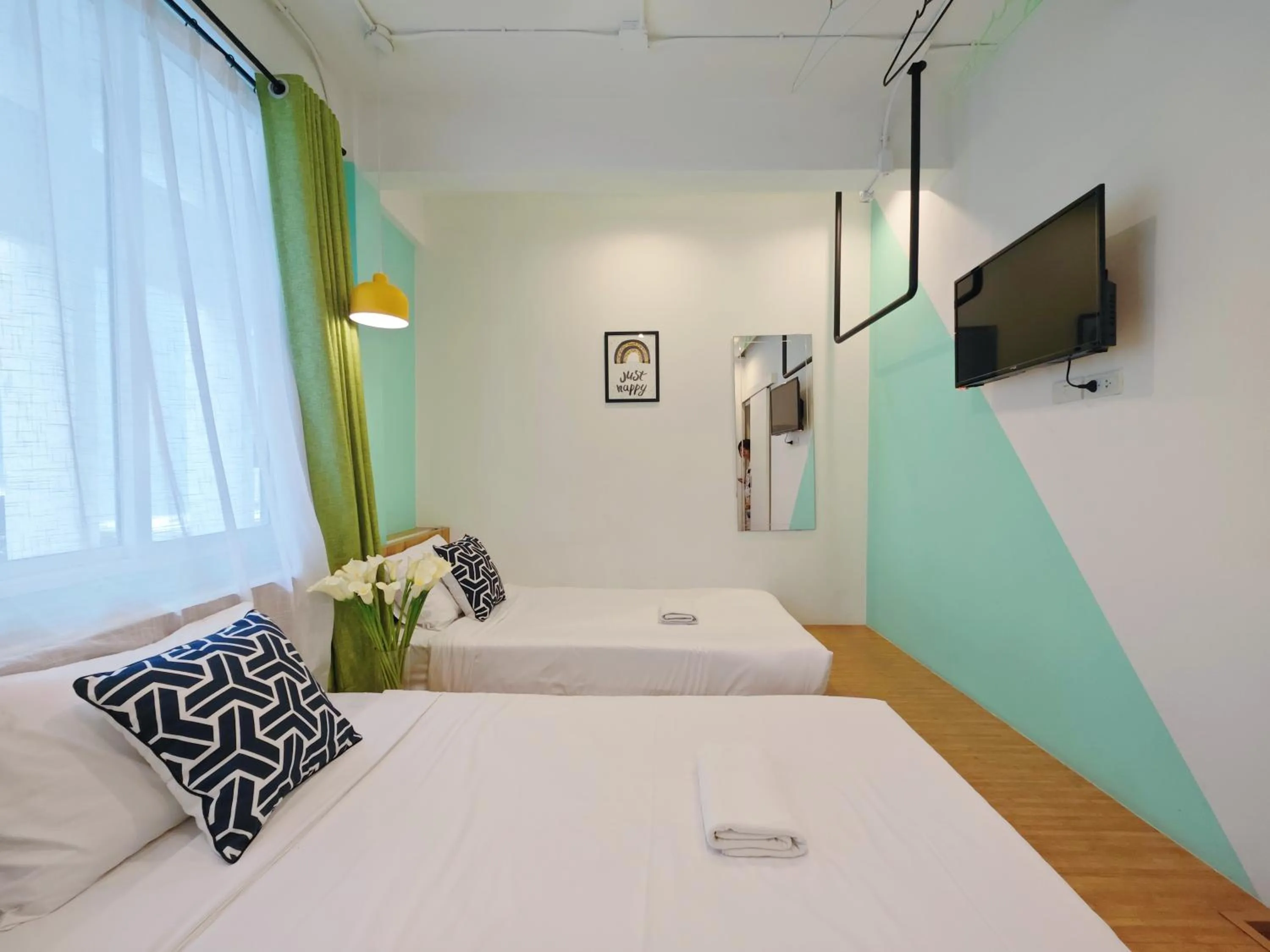 Bed in Ostay Asoke Bangkok