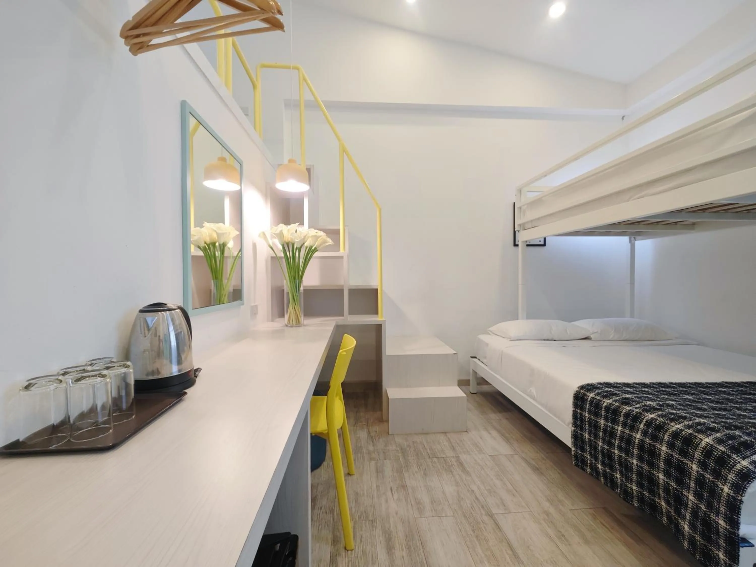 Bed in Ostay Asoke Bangkok