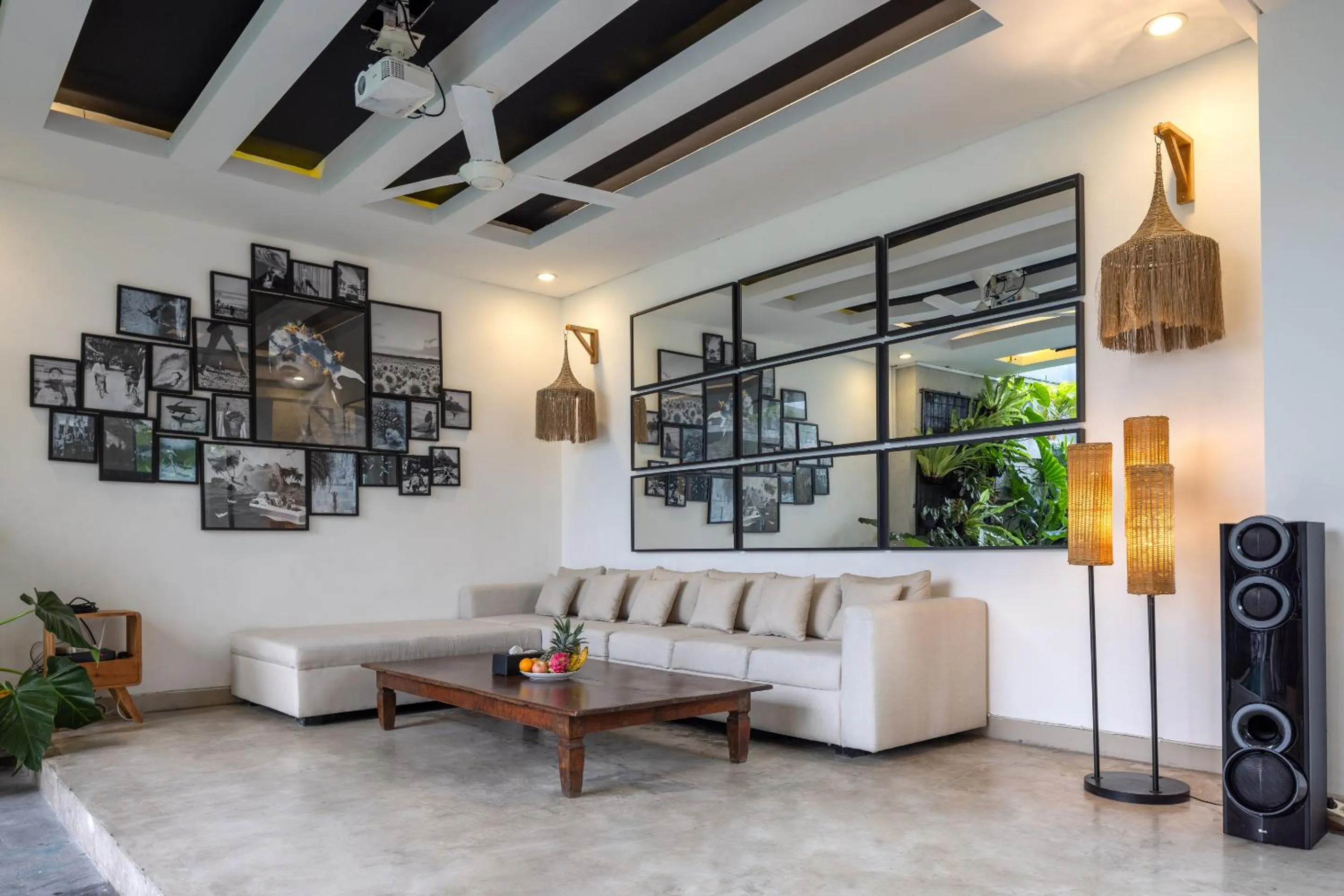 Living room in Villa Manggo - Canggu