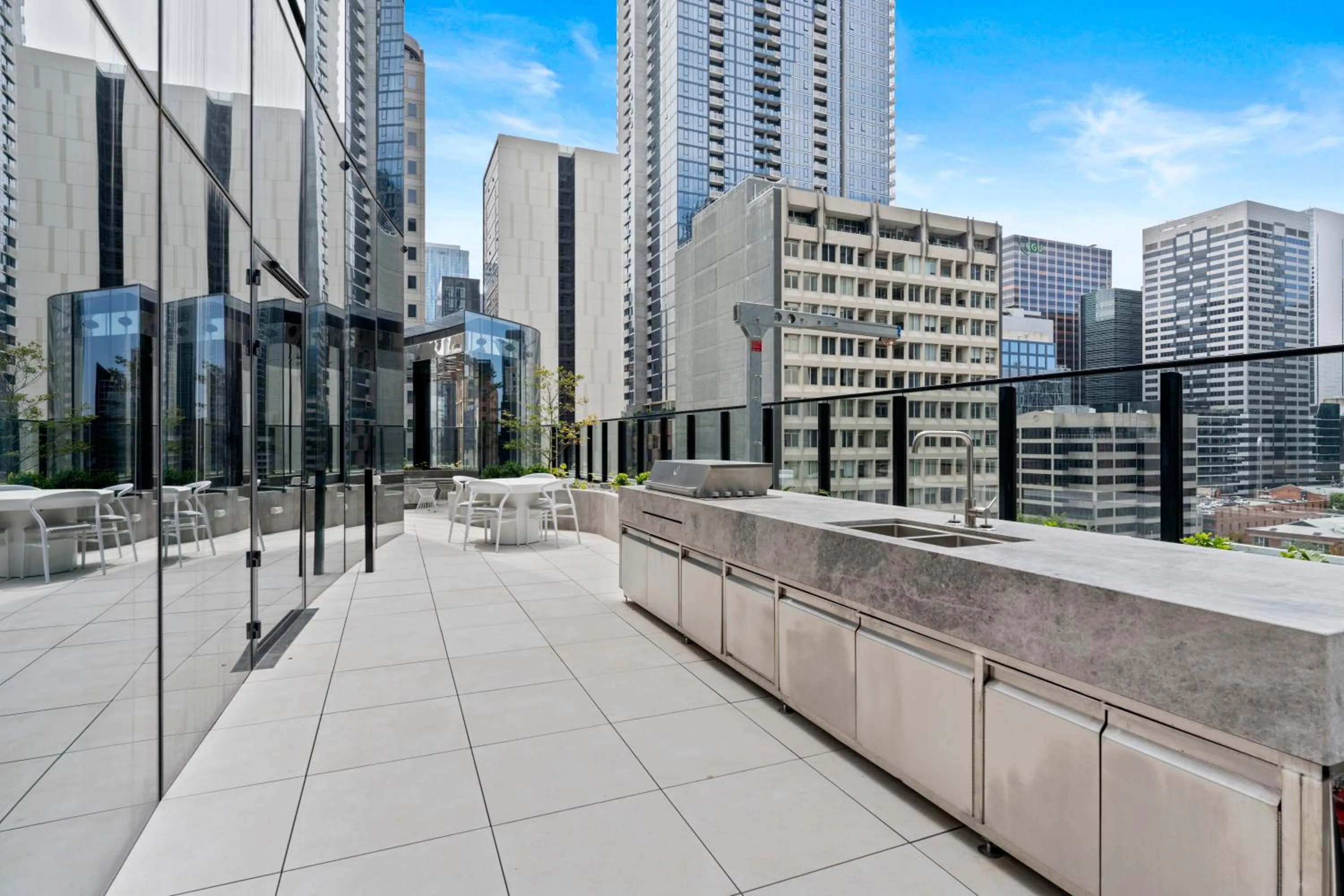 BBQ facilities in Aspire Melbourne