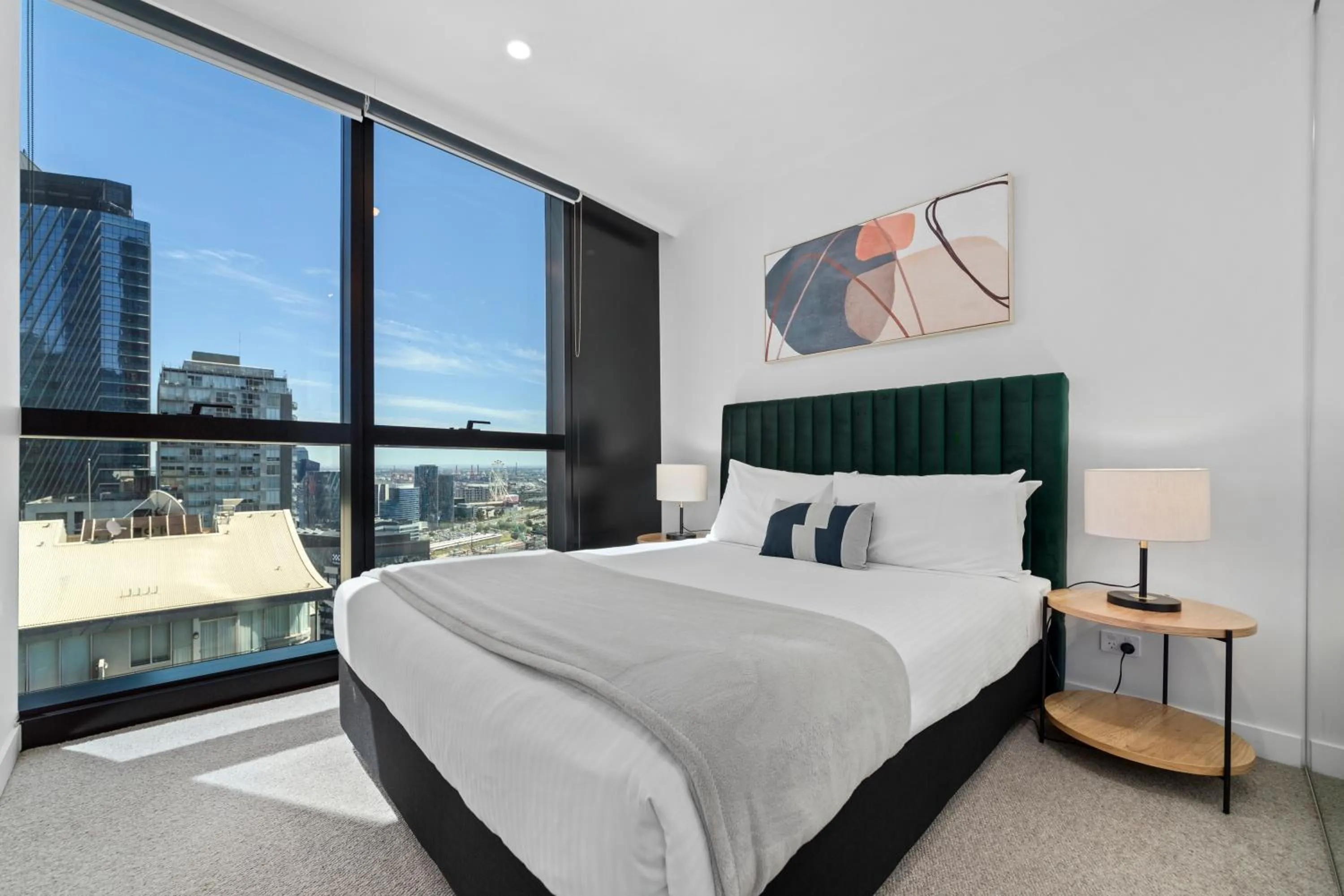 Bedroom, Bed in Aspire Melbourne