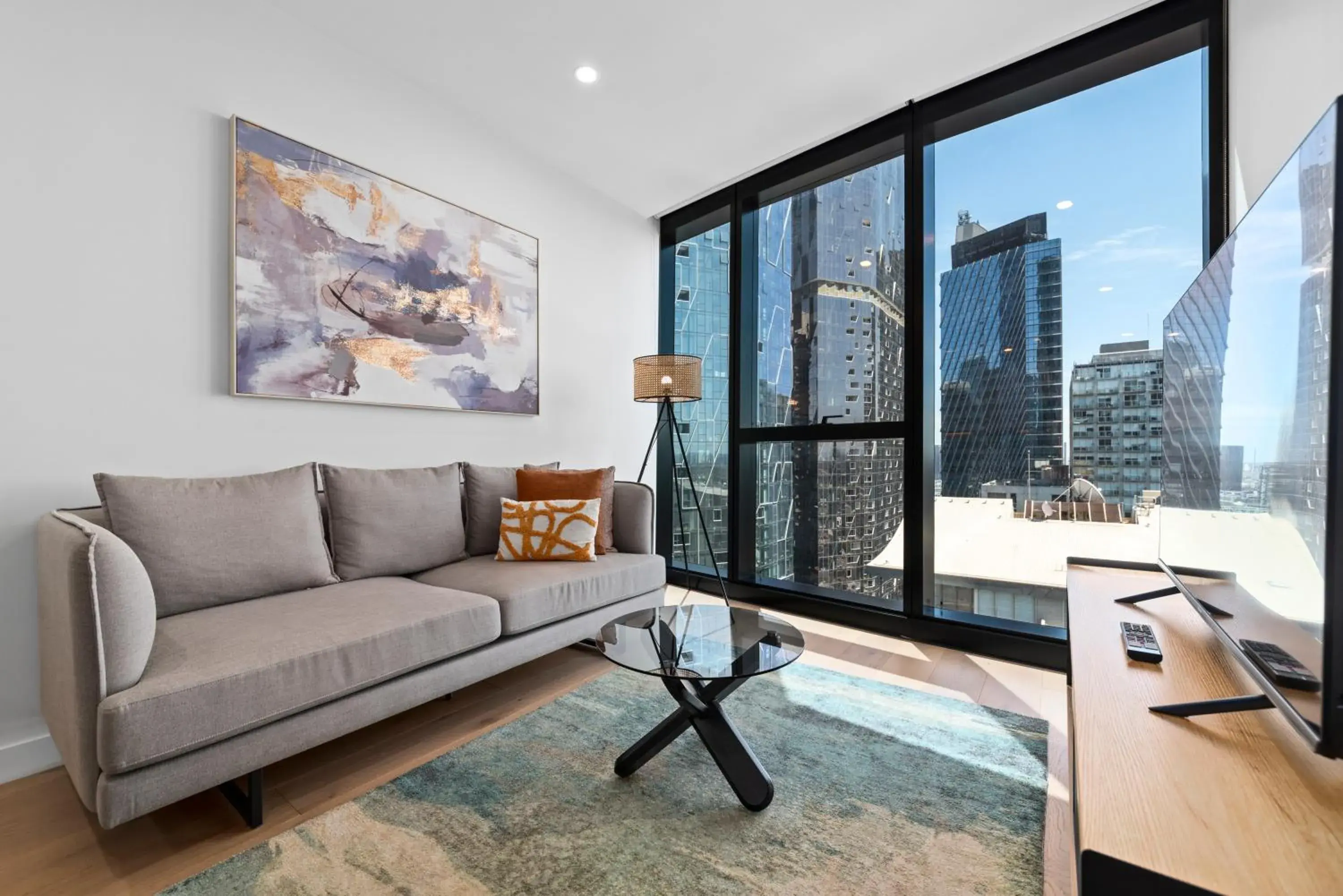 Living room in Aspire Melbourne Living room in Aspire Melbourne