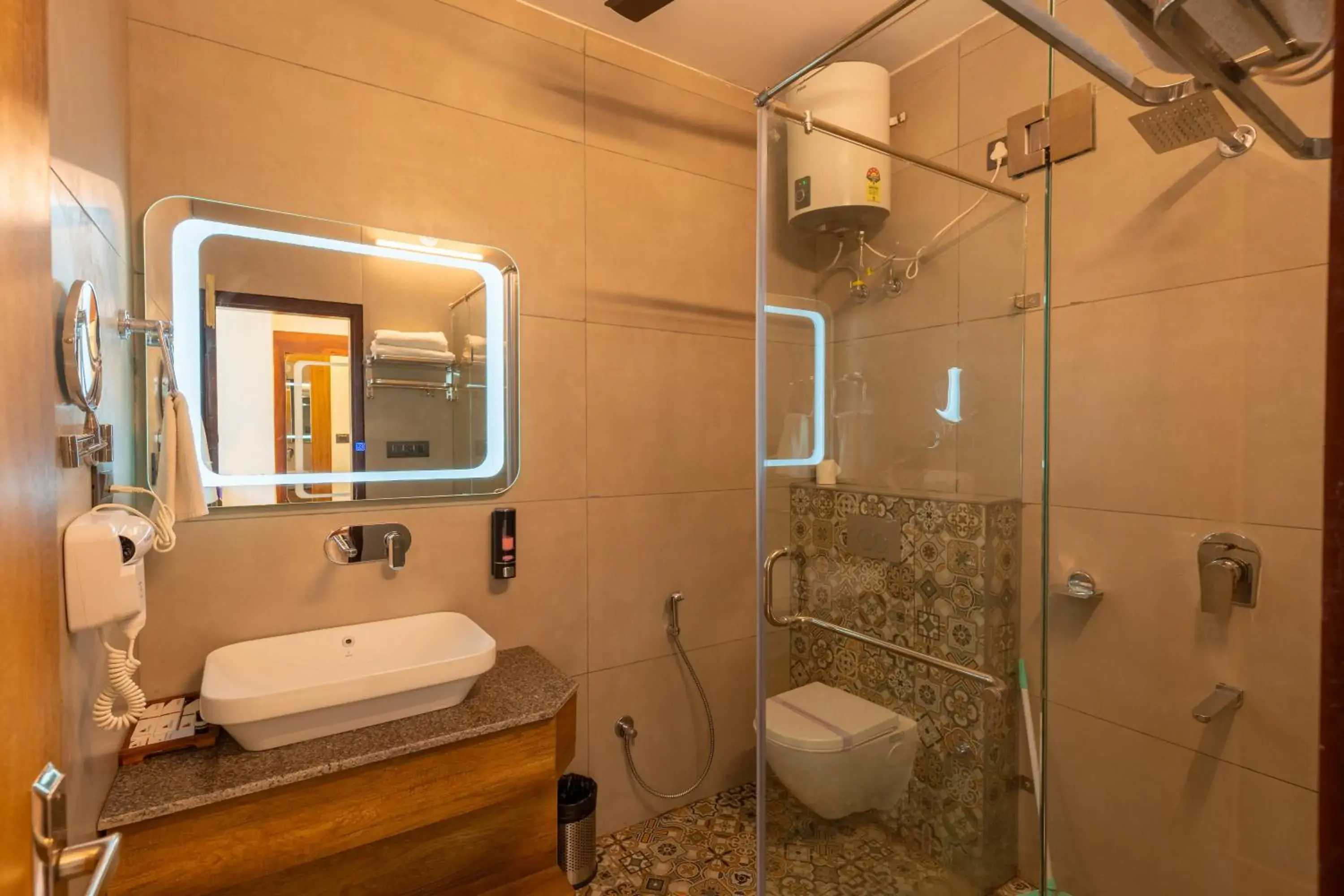 Bathroom in The Lake Ambience Resort Bathroom in The Lake Ambience Resort