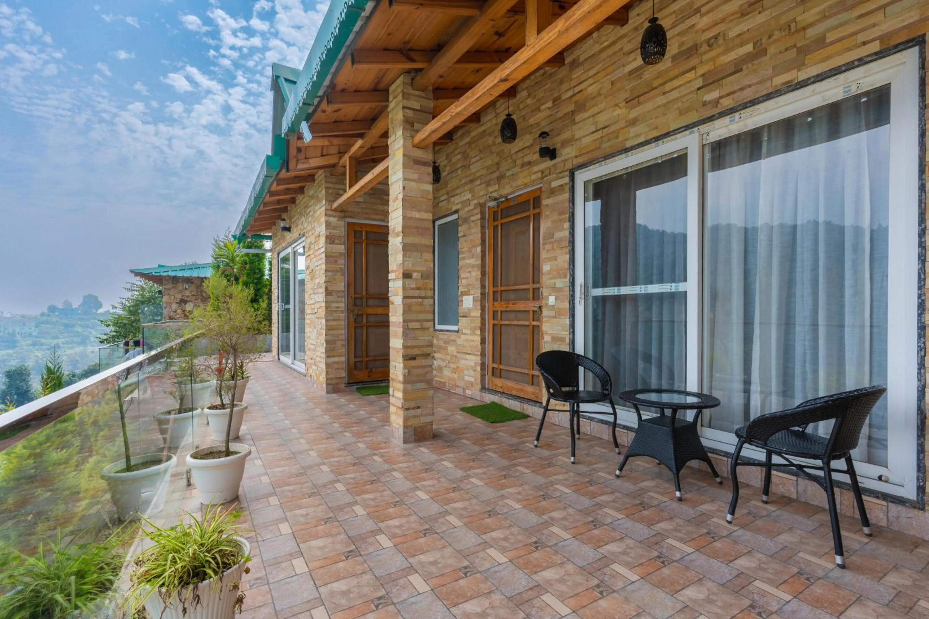 Balcony/Terrace in The Lake Ambience Resort