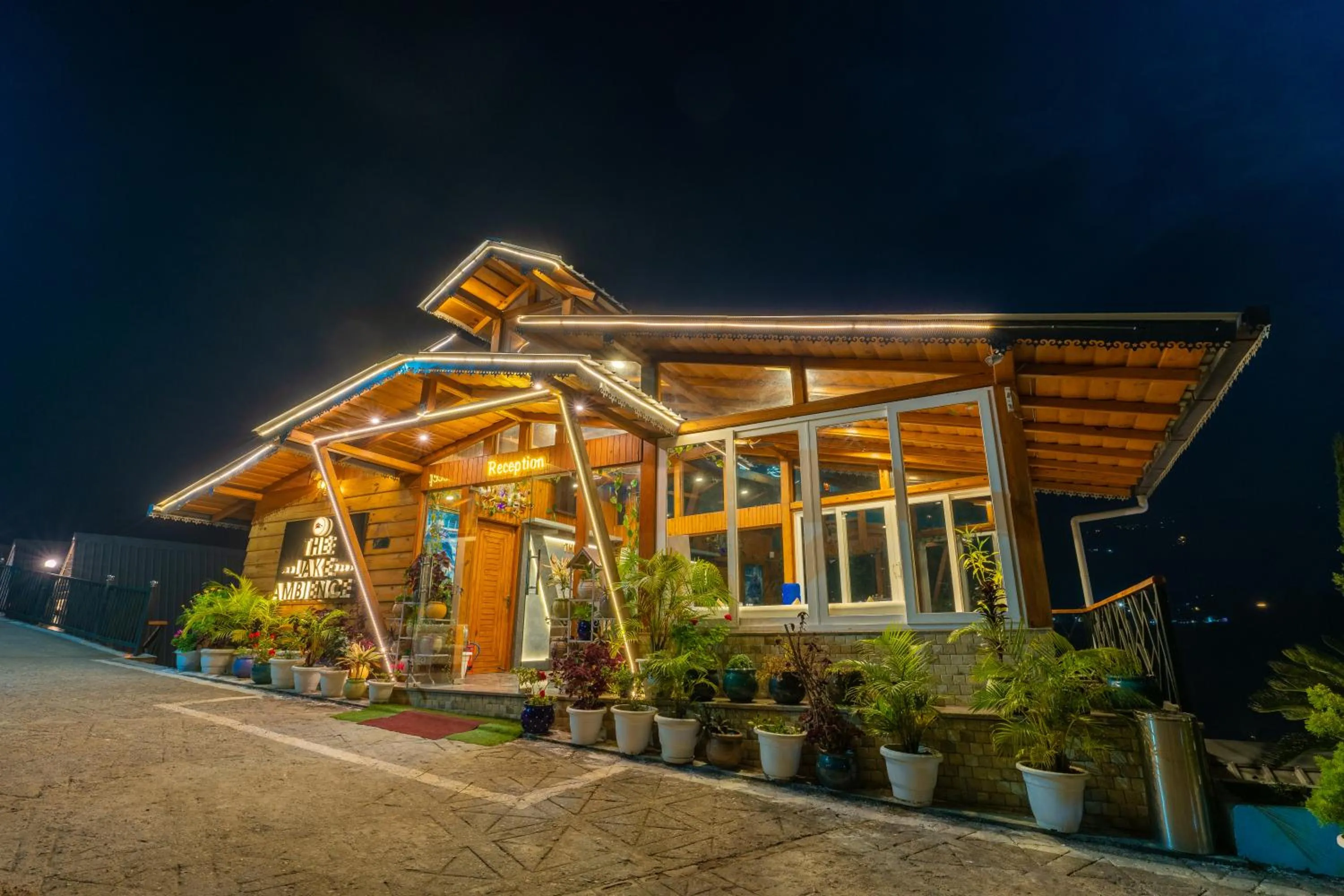 Lobby or reception in The Lake Ambience Resort