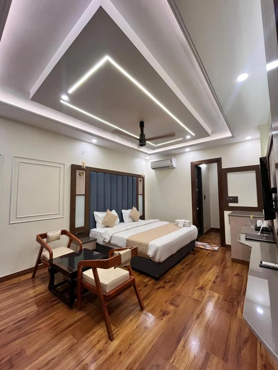 Bed in The Lake Ambience Resort