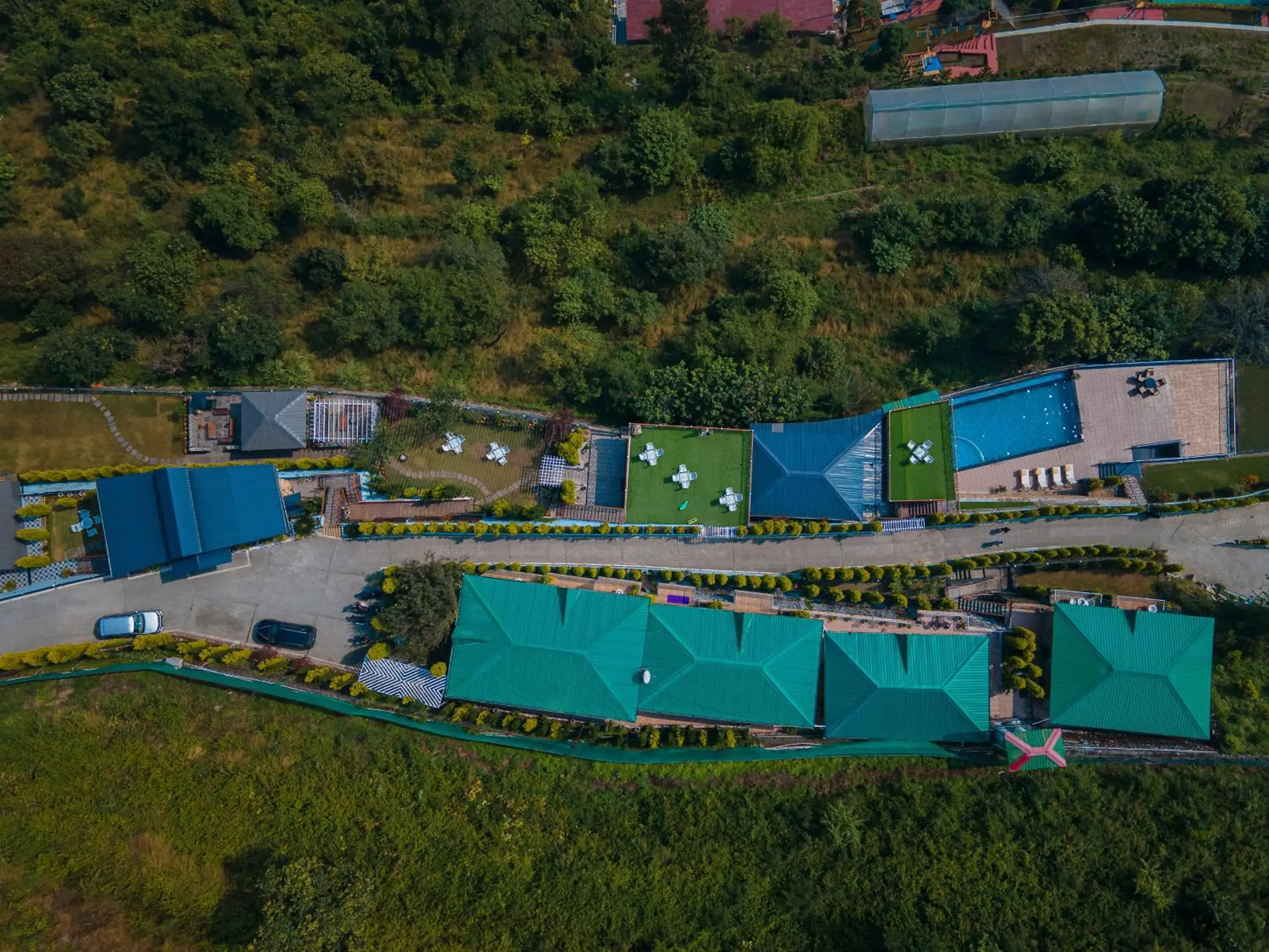 Lake view in The Lake Ambience Resort Lake view in The Lake Ambience Resort