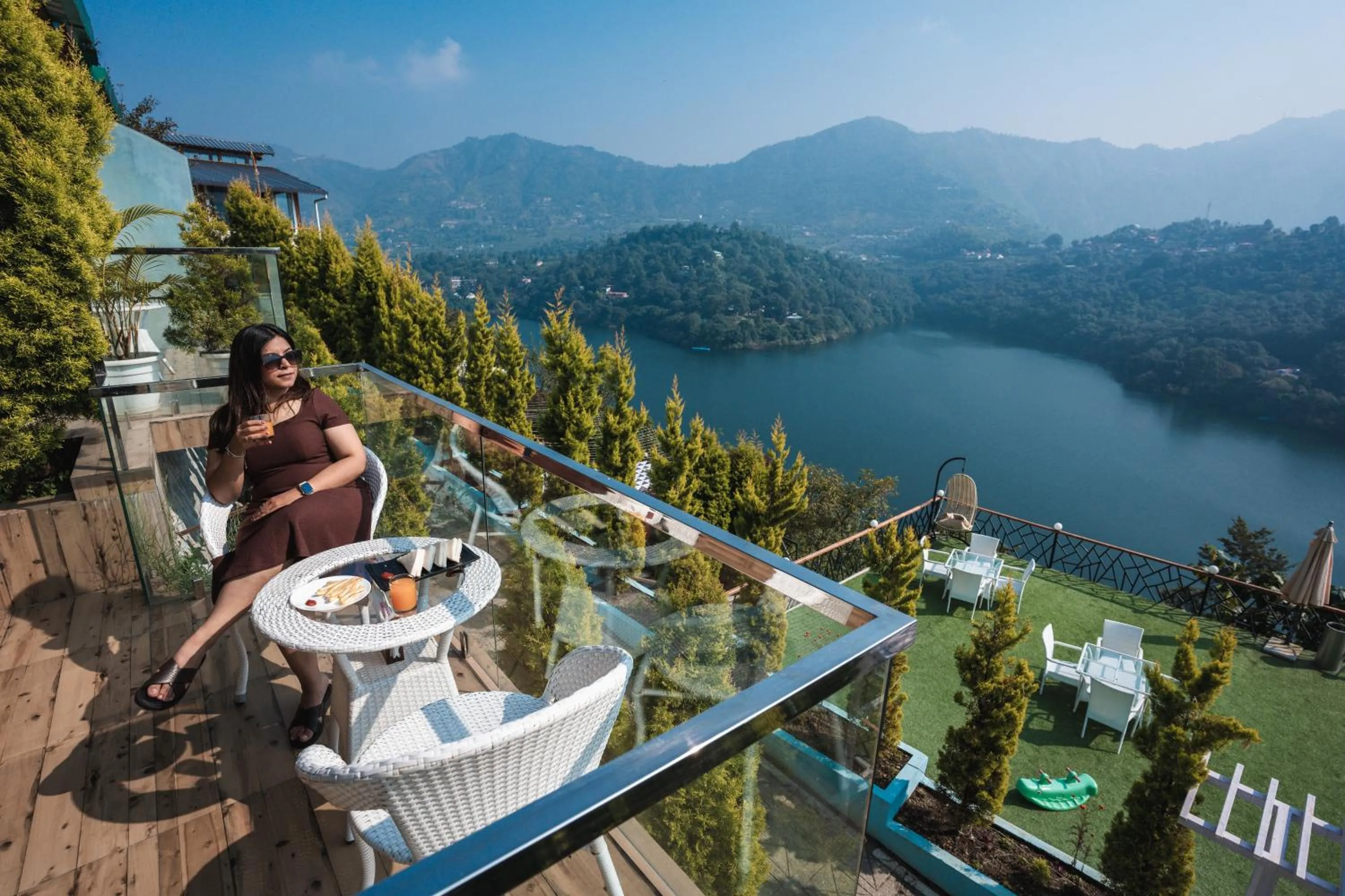 Lake view in The Lake Ambience Resort