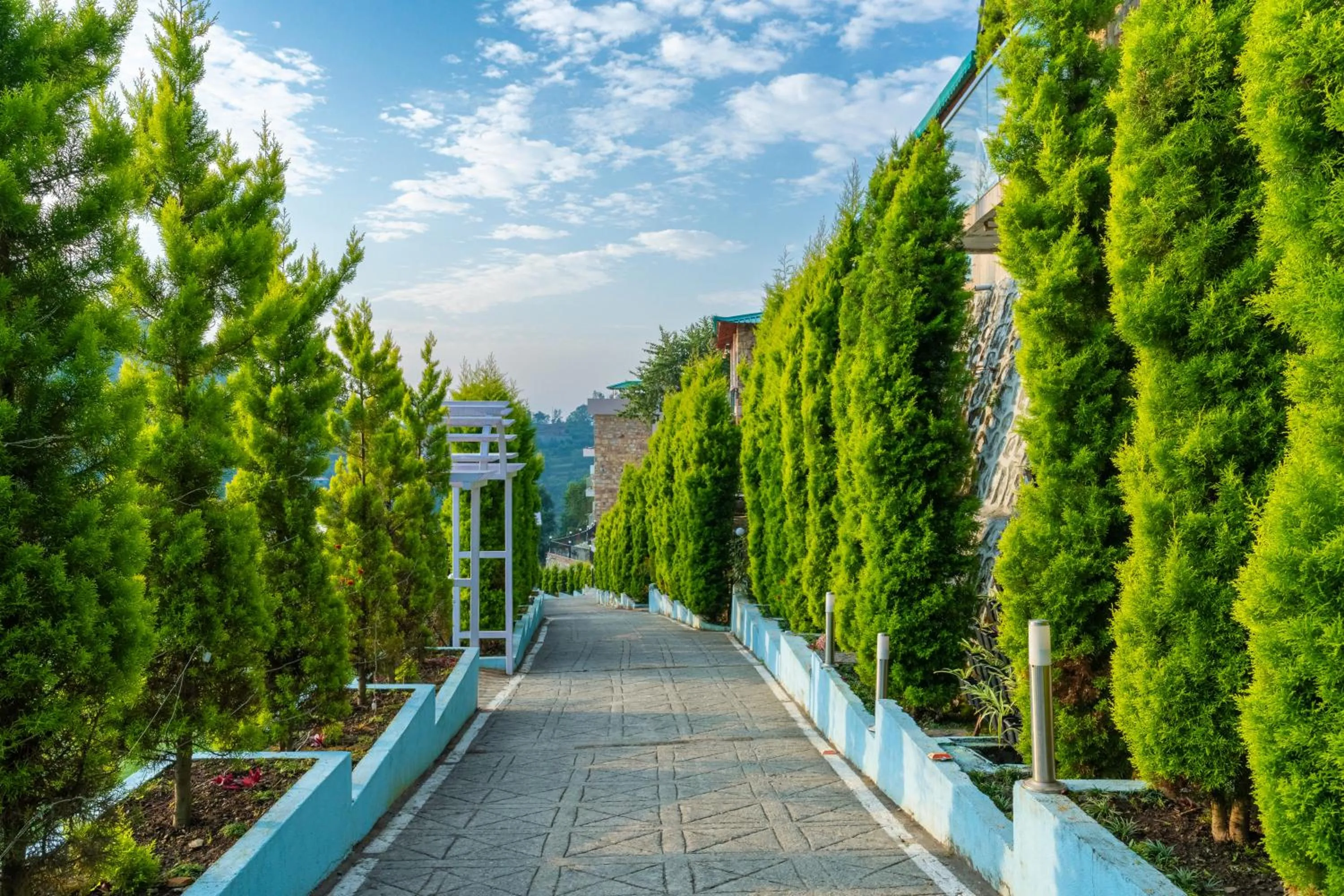 Garden in The Lake Ambience Resort