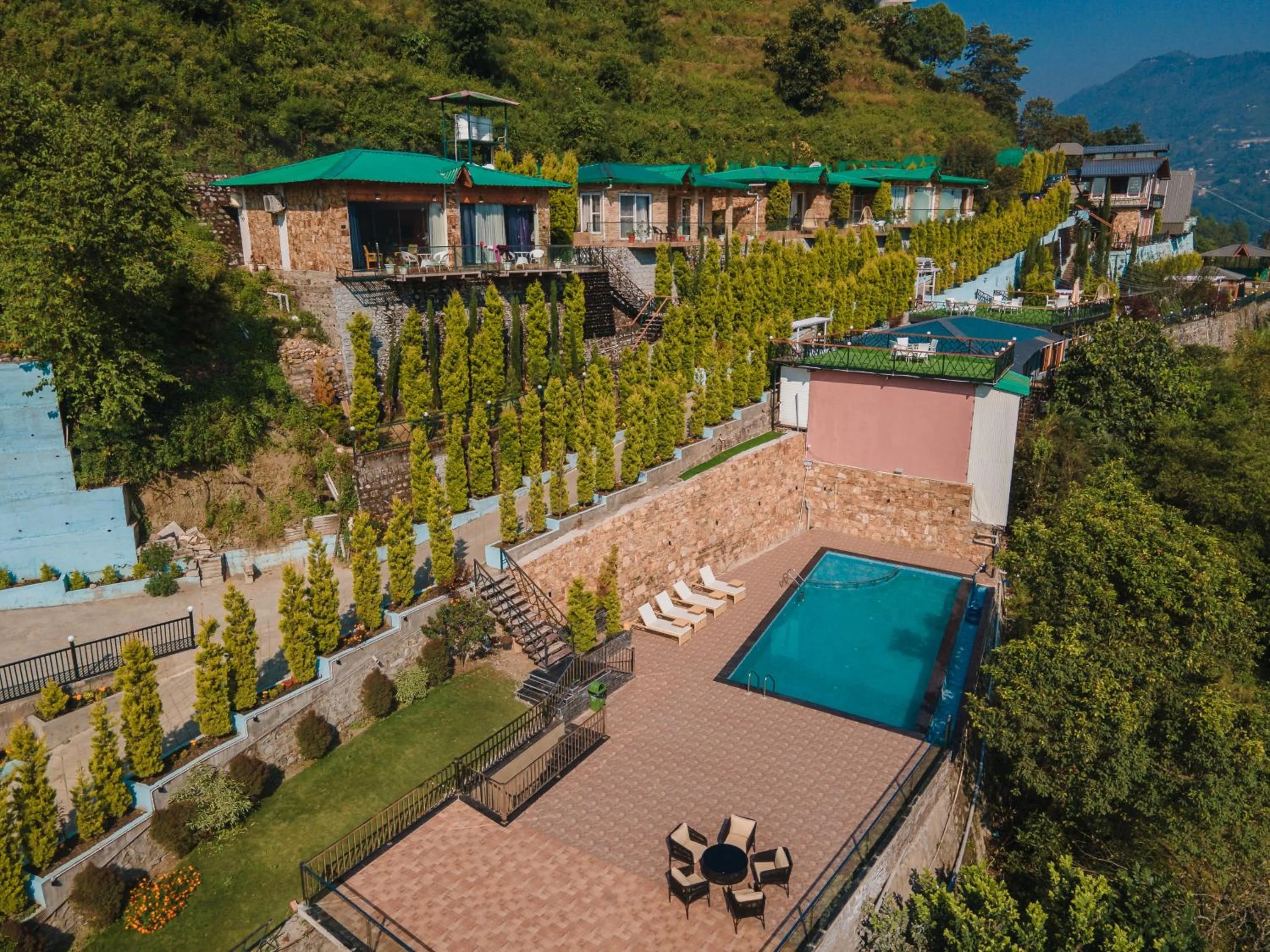 Facade/entrance in The Lake Ambience Resort