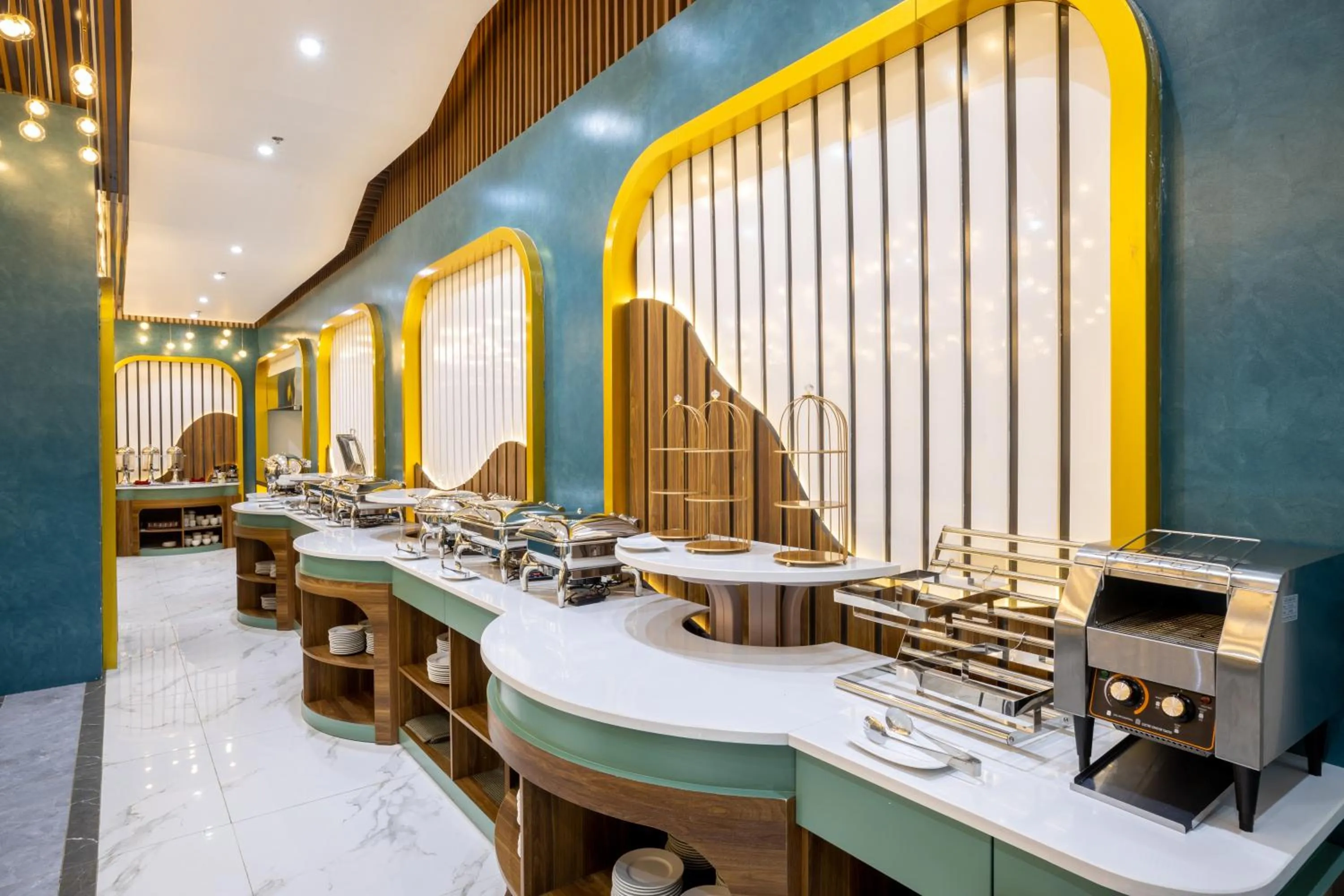 Restaurant/places to eat in Glenda Tower Moc Chau Hotel