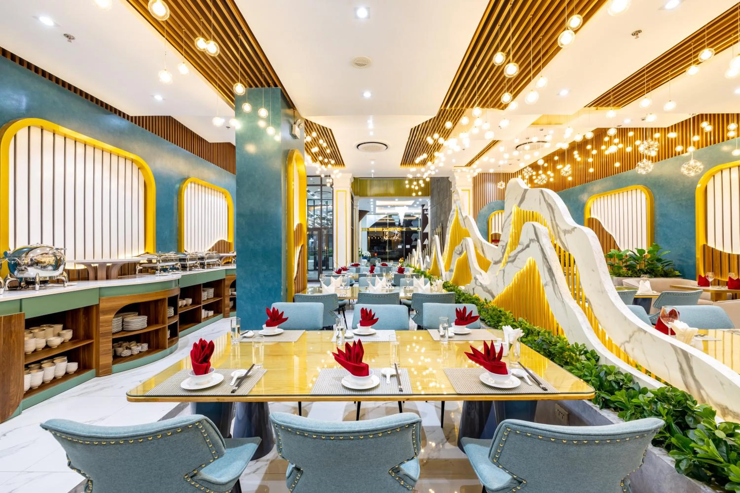 Restaurant/places to eat in Glenda Tower Moc Chau Hotel