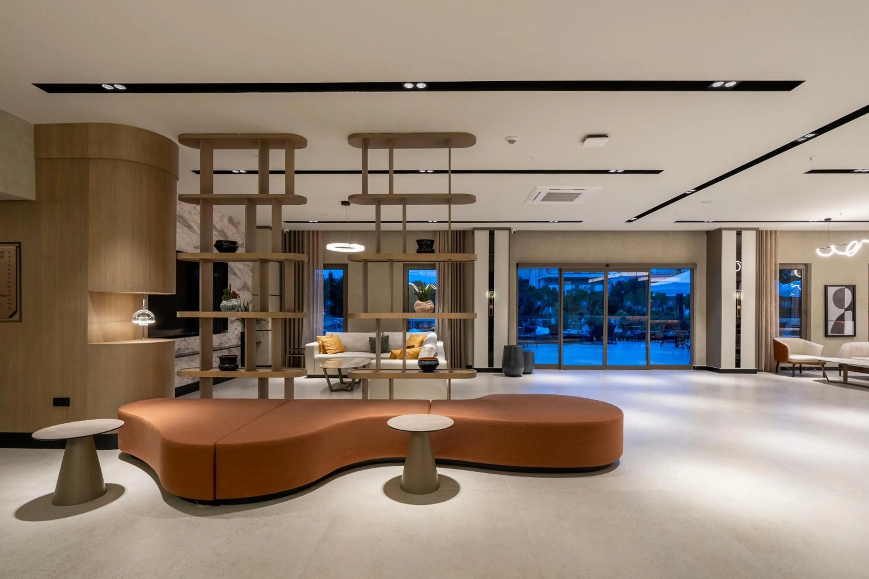 Seating area in Side Breeze Hotel