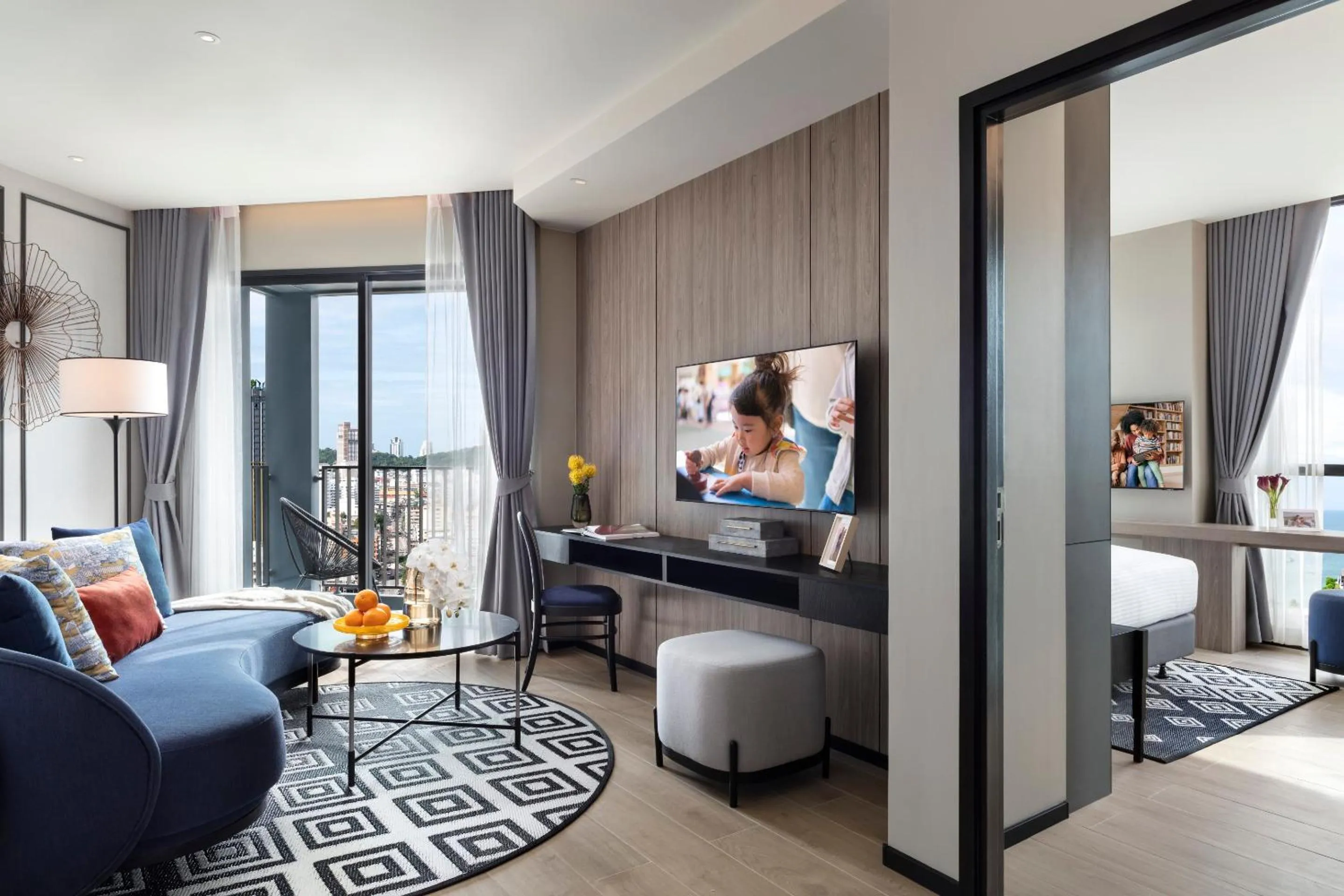 TV and multimedia, Bed in Somerset Pattaya