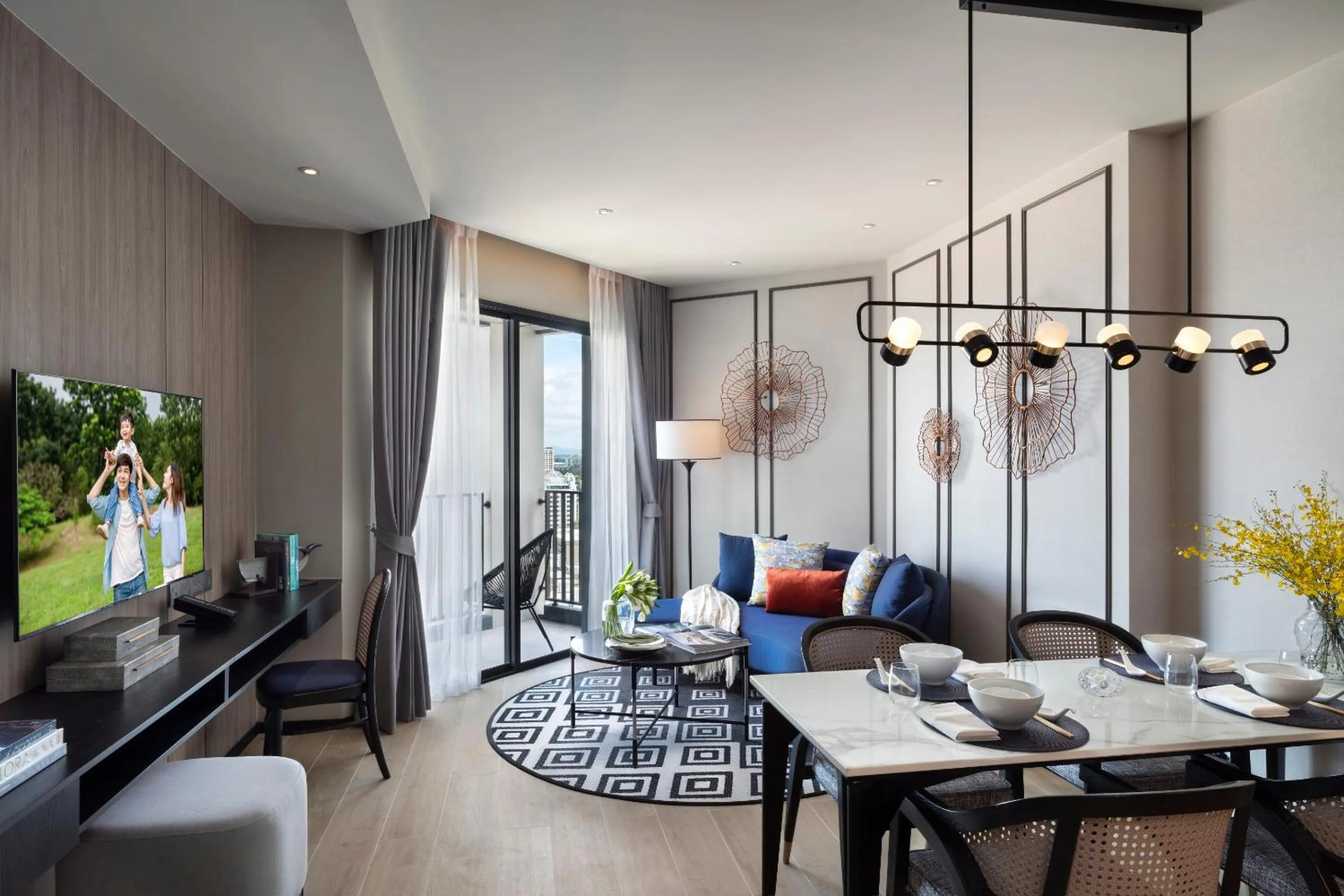 Living room in Somerset Pattaya