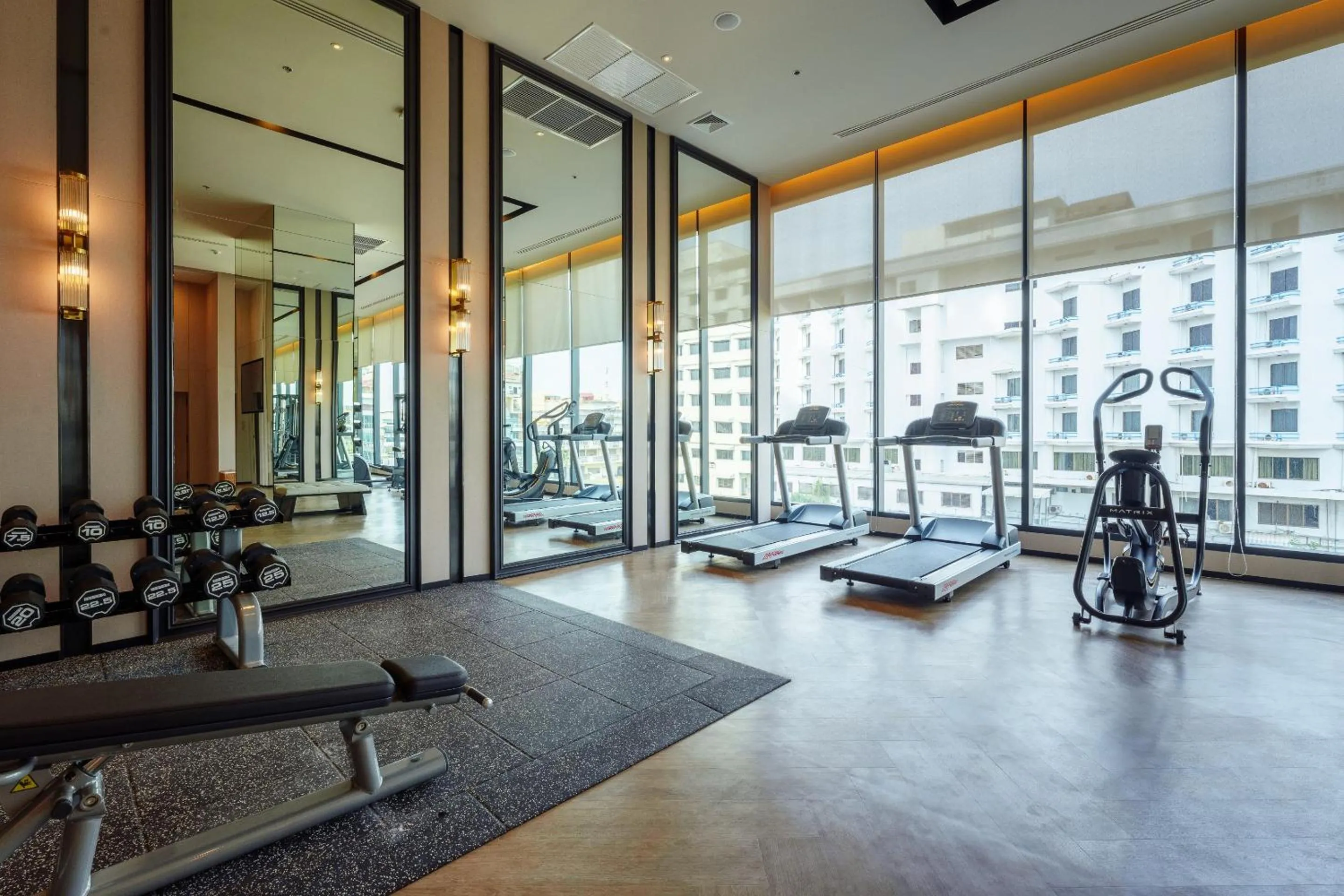 Fitness centre/facilities in Somerset Pattaya