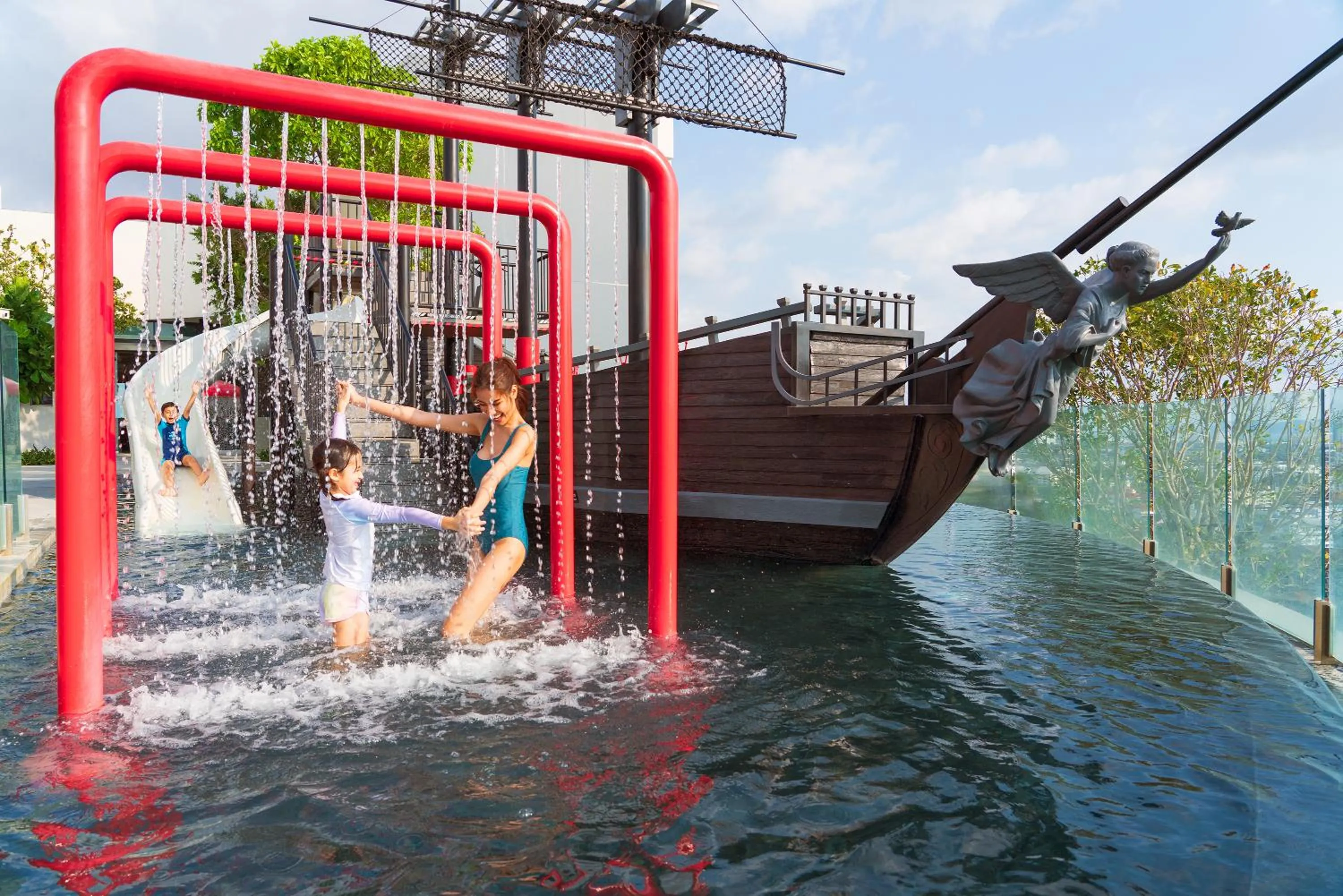 Aqua park in Somerset Pattaya