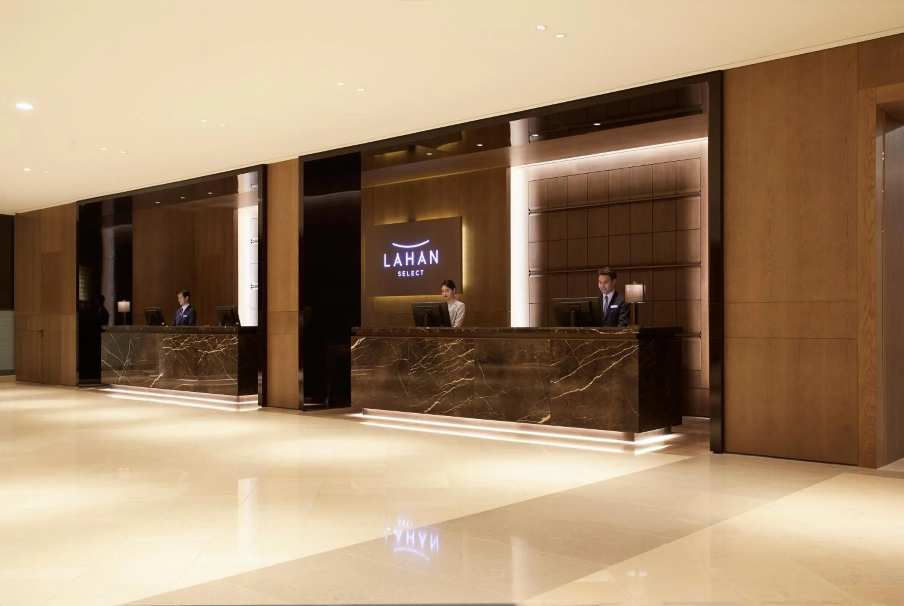 Lobby or reception in Lahan Select Gyeongju