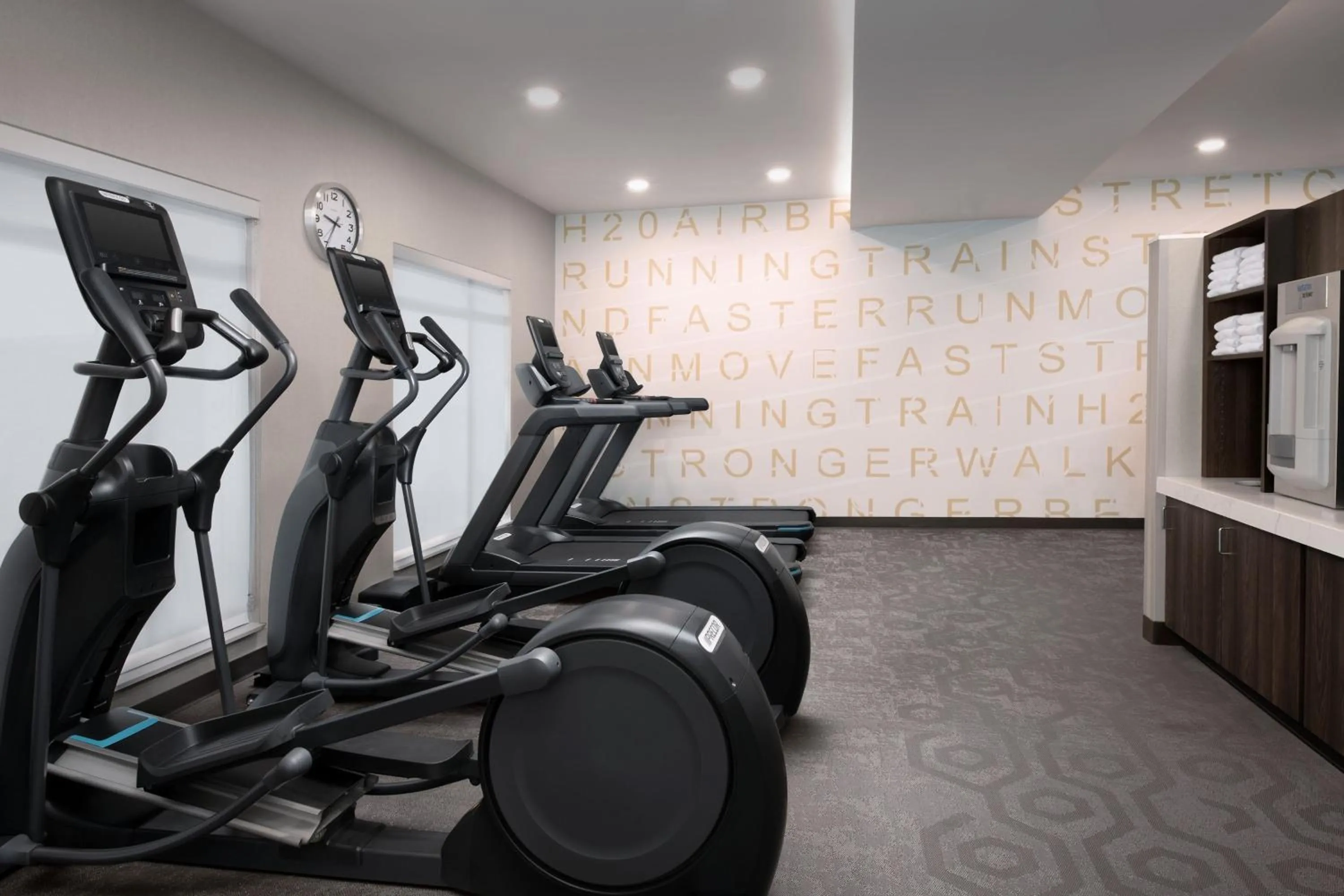 Fitness centre/facilities in Residence Inn by Marriott Fresno Clovis