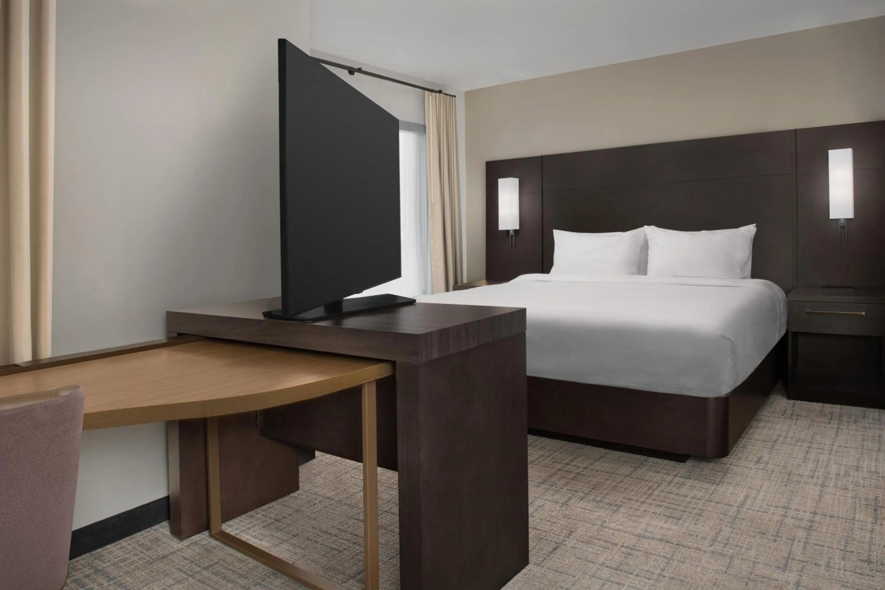 Photo of the whole room, Bed in Residence Inn by Marriott Fresno Clovis