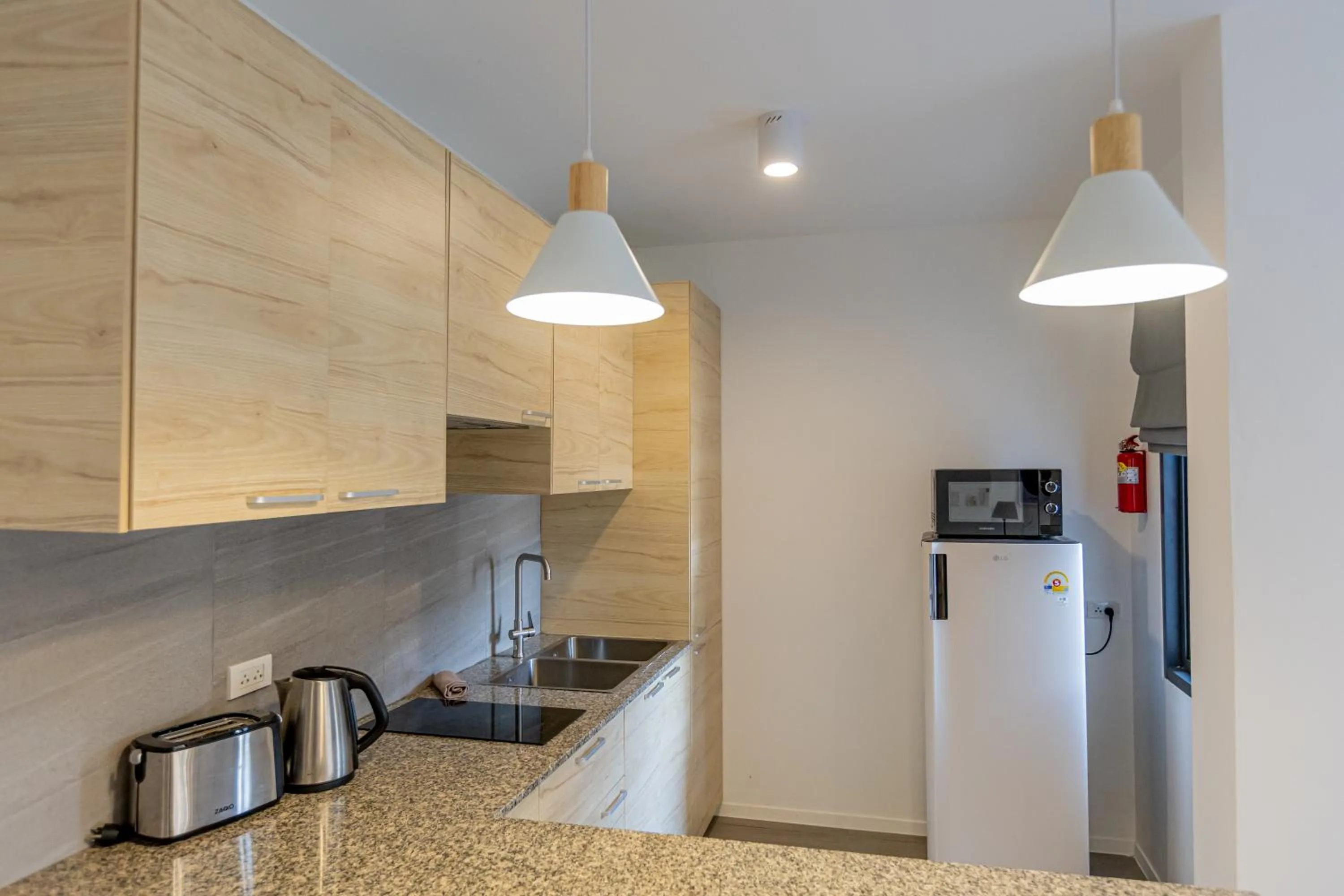 Kitchen or kitchenette in Studio 365 Serviced Apartments