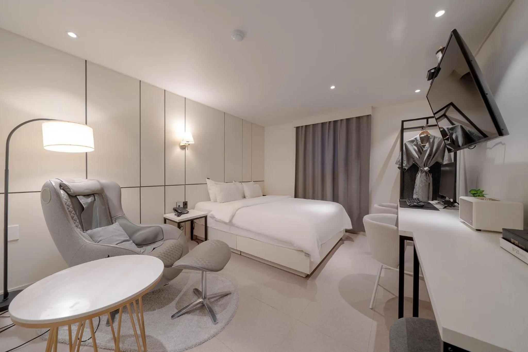 Bed in No25 Hotel Jeonju Sanjeong