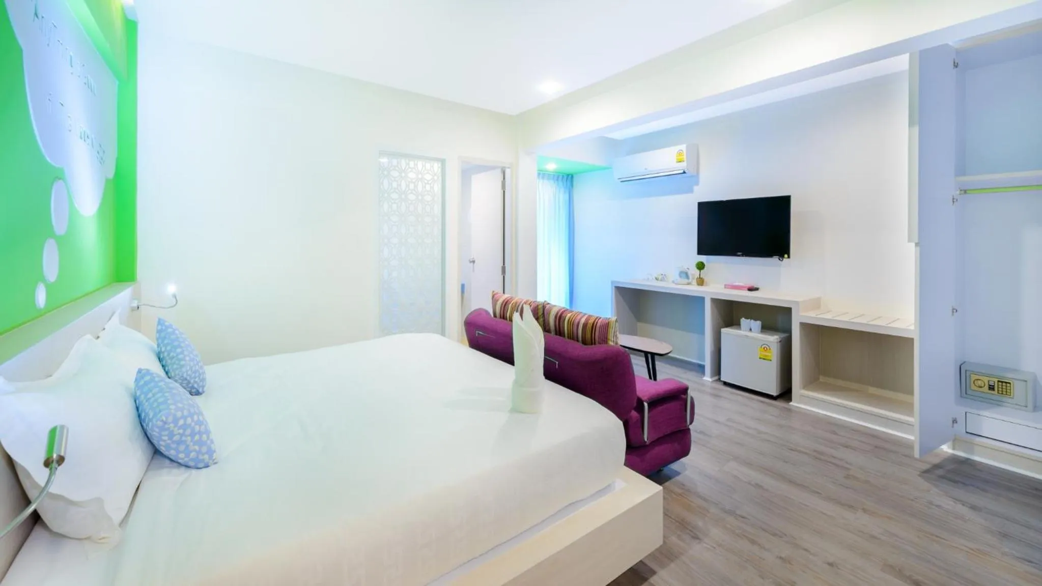 Bed in The Tint At Phuket Town - SHA Plus