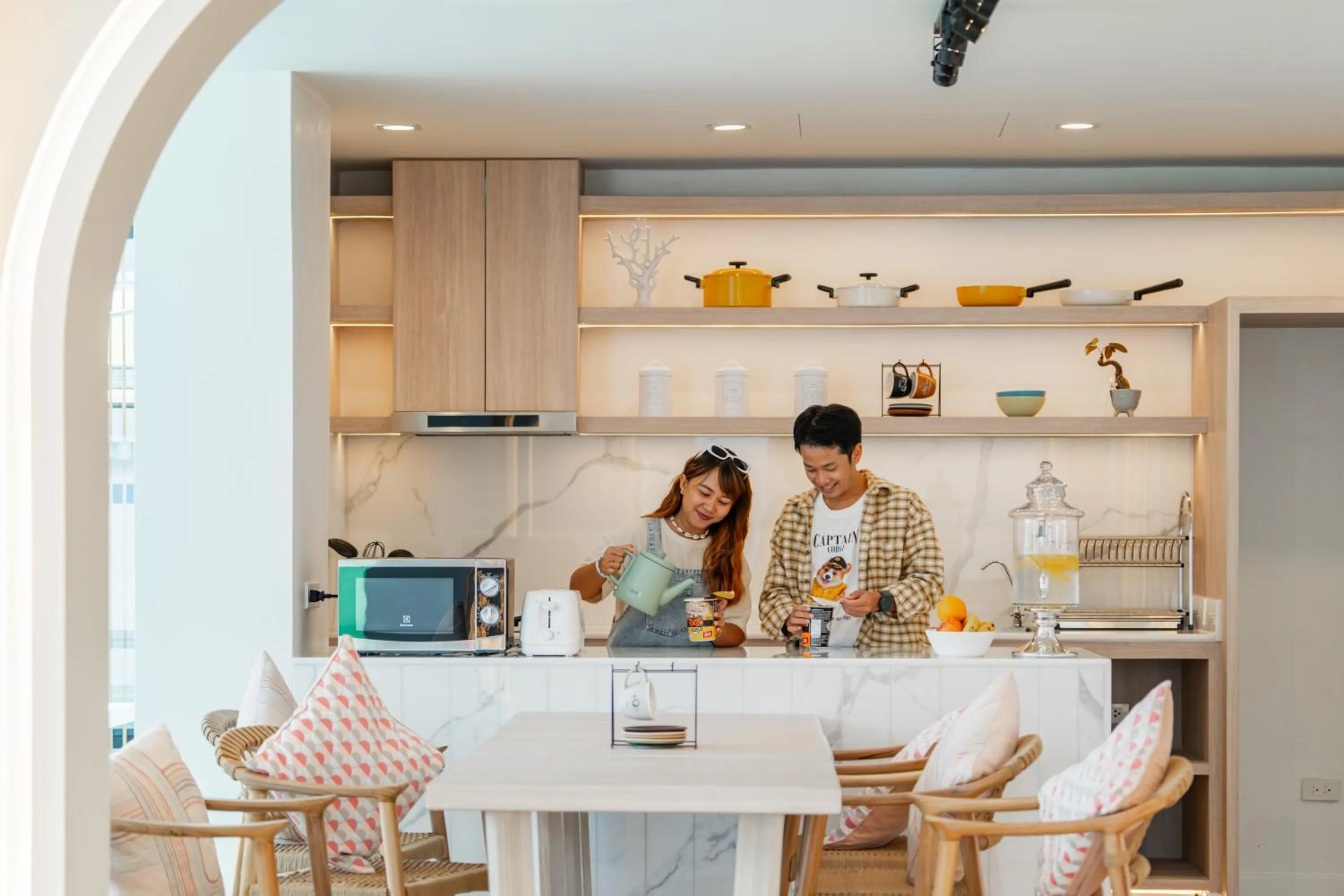 Dining area in The Tint At Phuket Town - SHA Plus