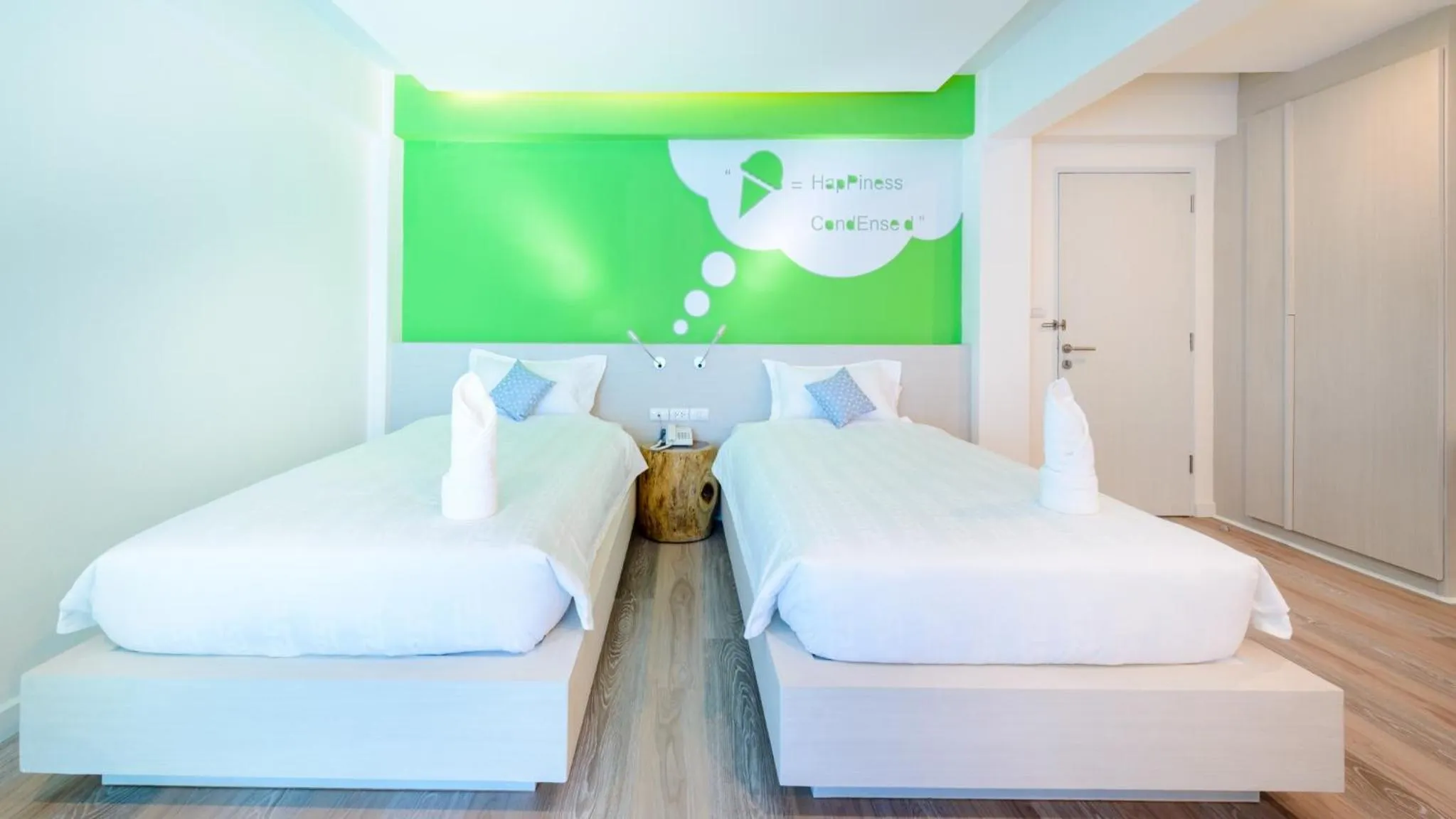 Bathroom, Bed in The Tint At Phuket Town - SHA Plus