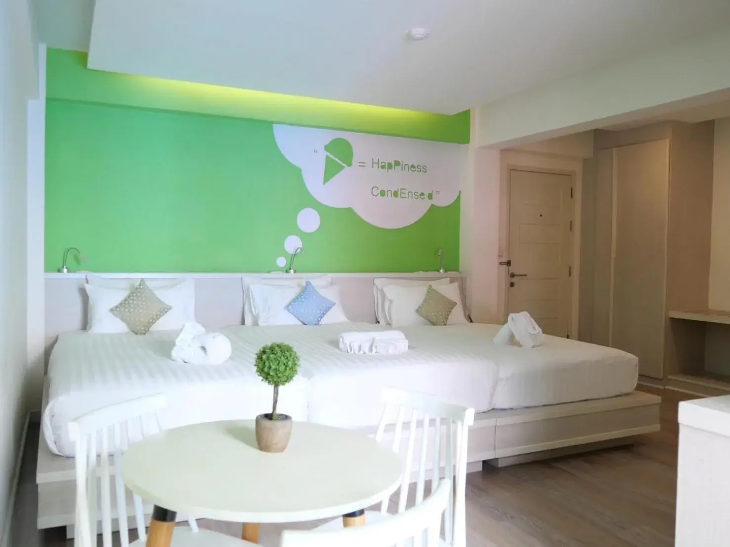 Triple Room with Balcony in The Tint At Phuket Town - SHA Plus Triple Room with Balcony in The Tint At Phuket Town - SHA Plus