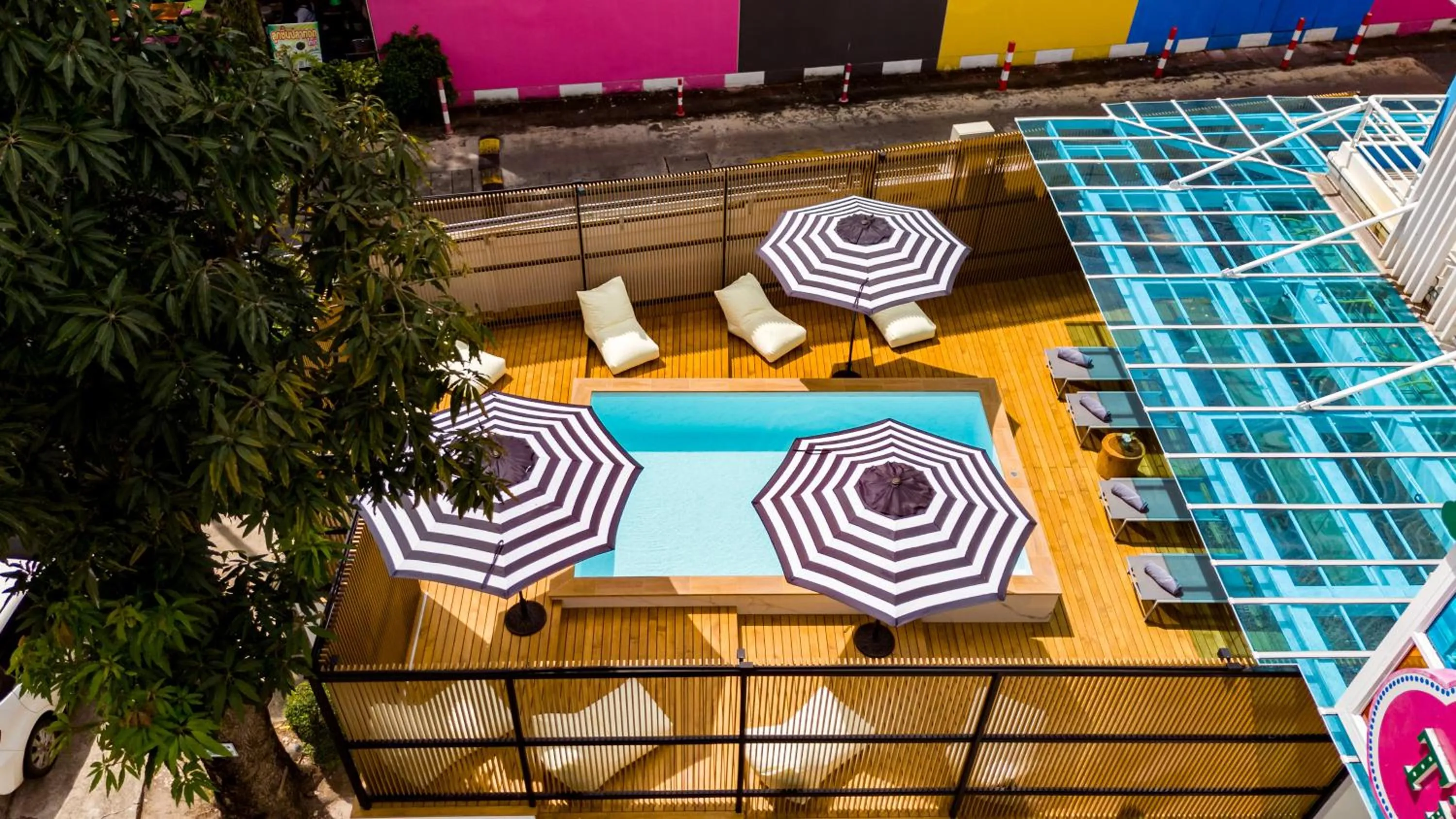 Swimming pool in The Tint At Phuket Town - SHA Plus