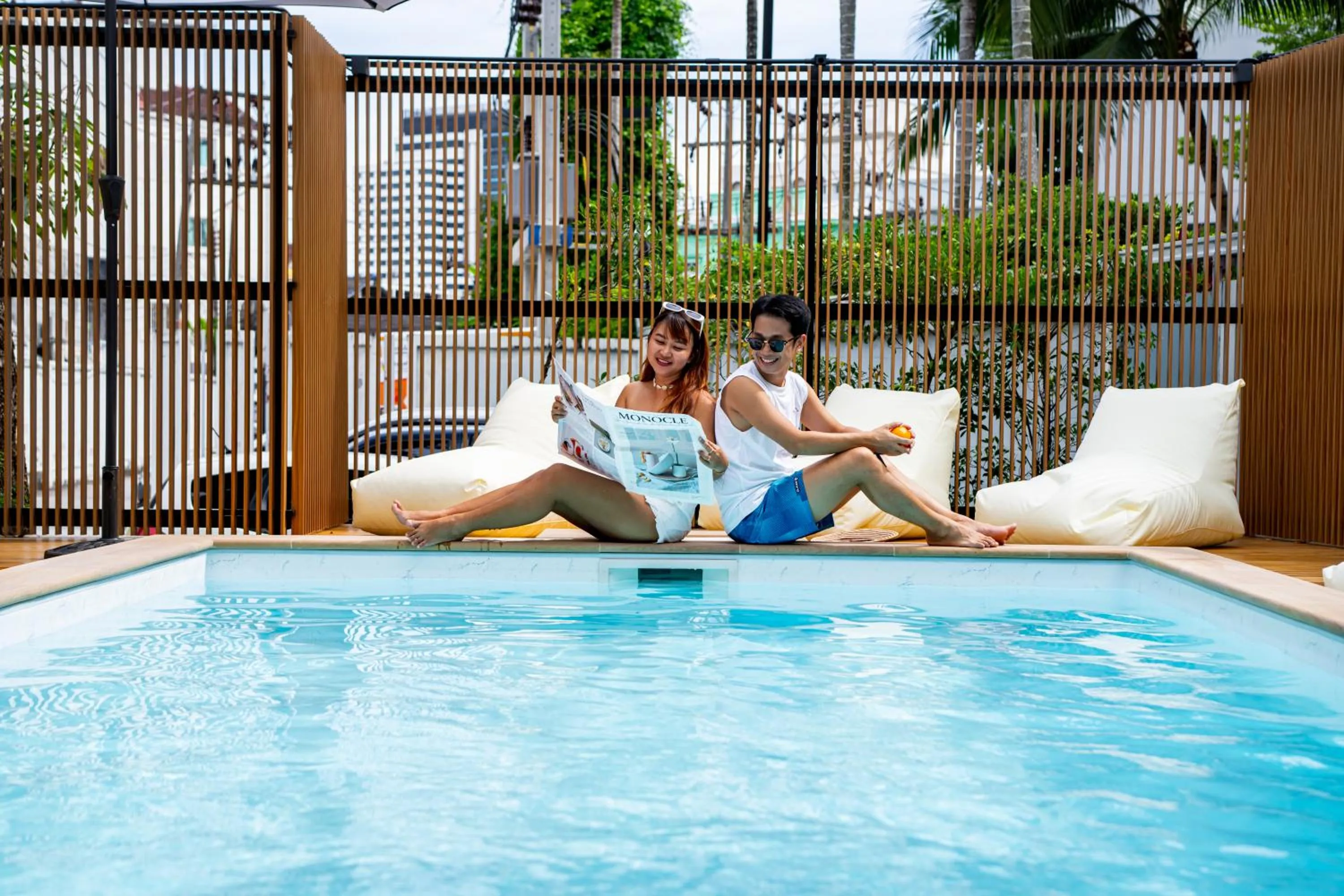 Swimming pool in The Tint At Phuket Town - SHA Plus