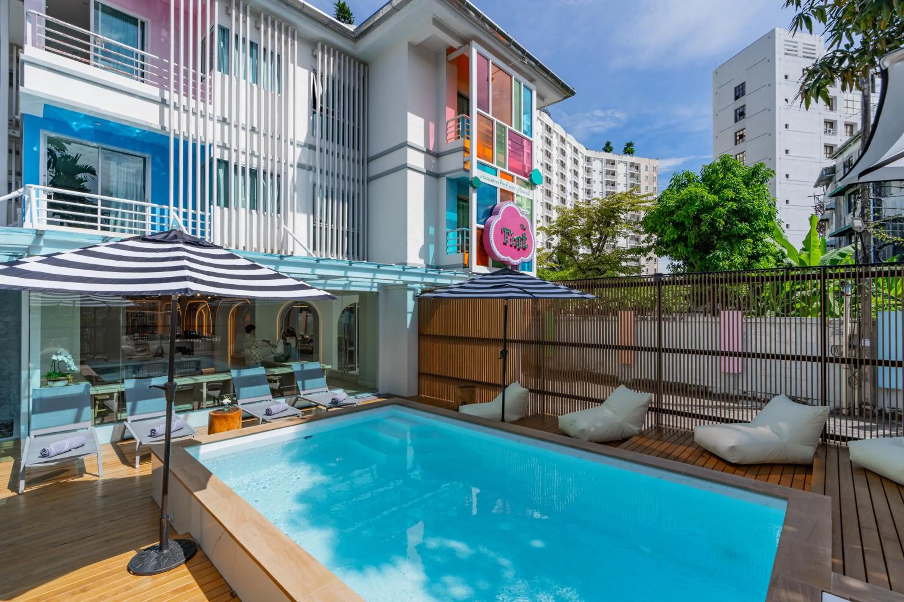 Swimming pool in The Tint At Phuket Town - SHA Plus