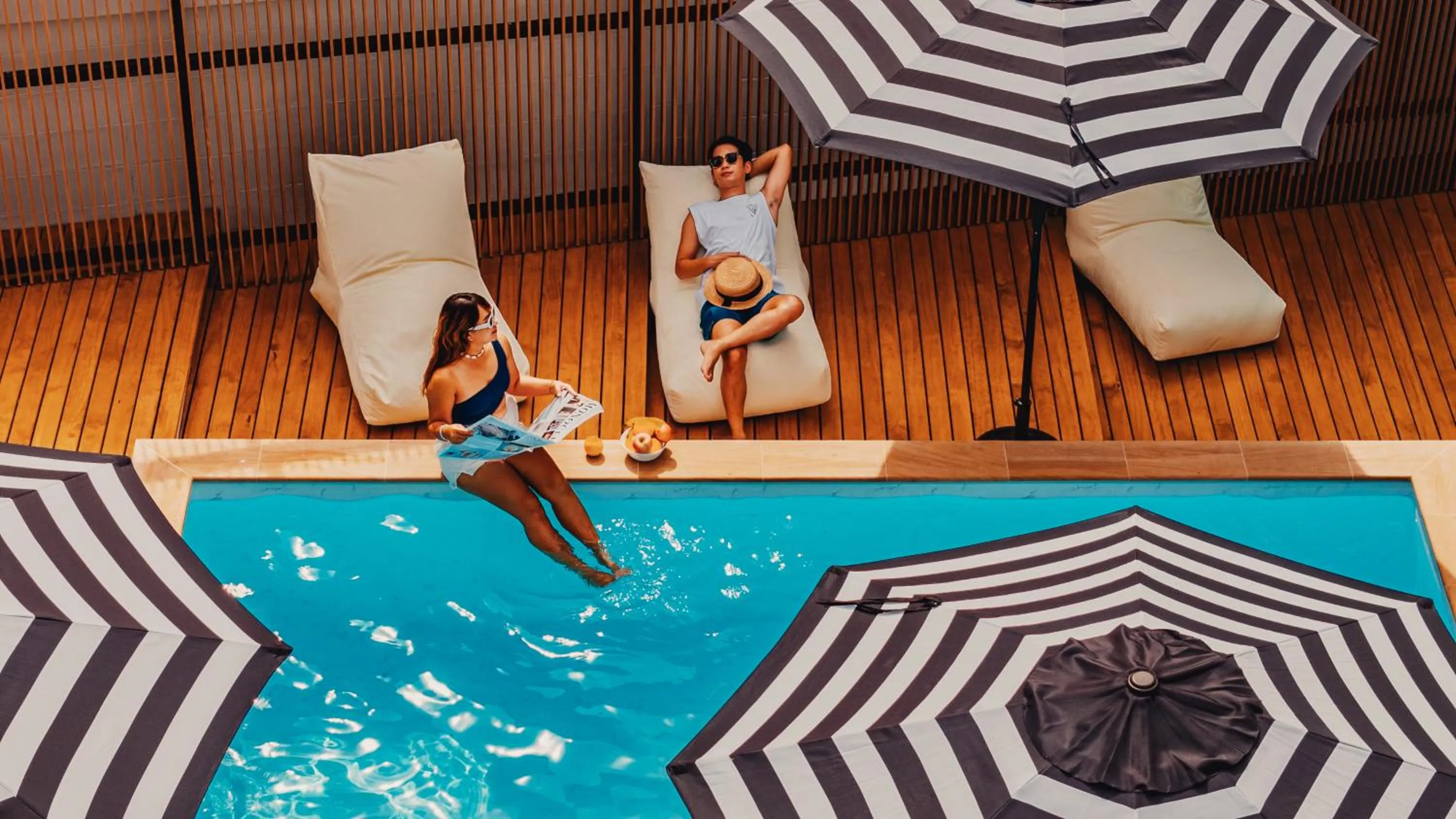 Swimming pool in The Tint At Phuket Town - SHA Plus