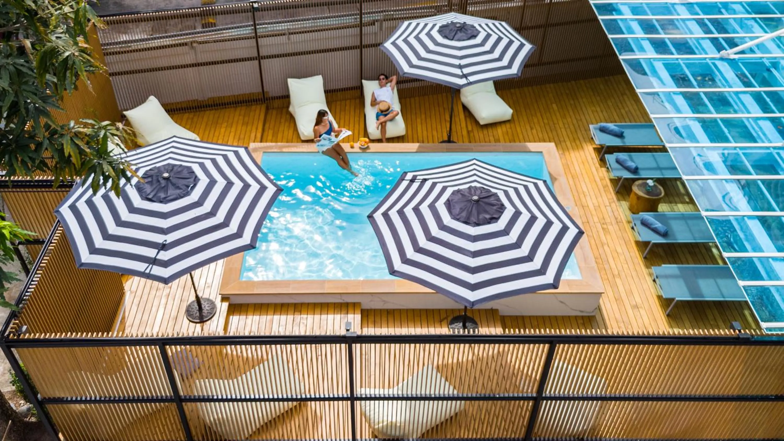 Swimming pool in The Tint At Phuket Town - SHA Plus