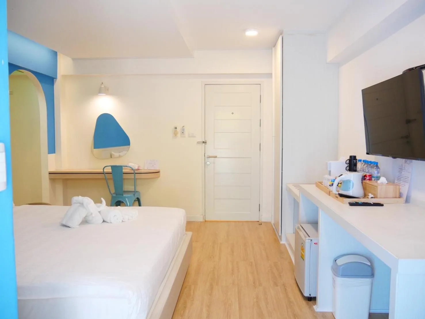 TV and multimedia, Bed in The Tint At Phuket Town - SHA Plus