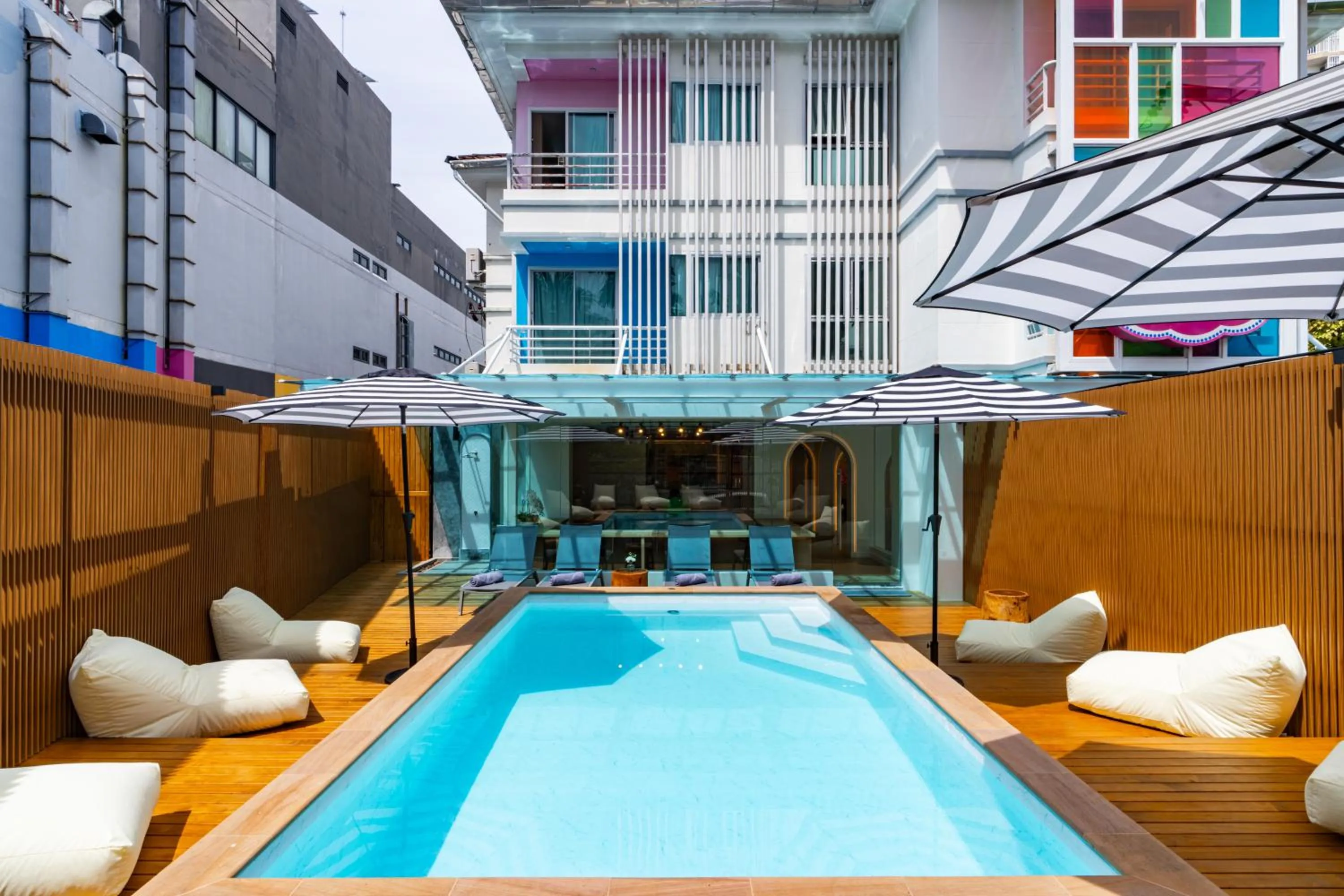 Pool view in The Tint At Phuket Town - SHA Plus