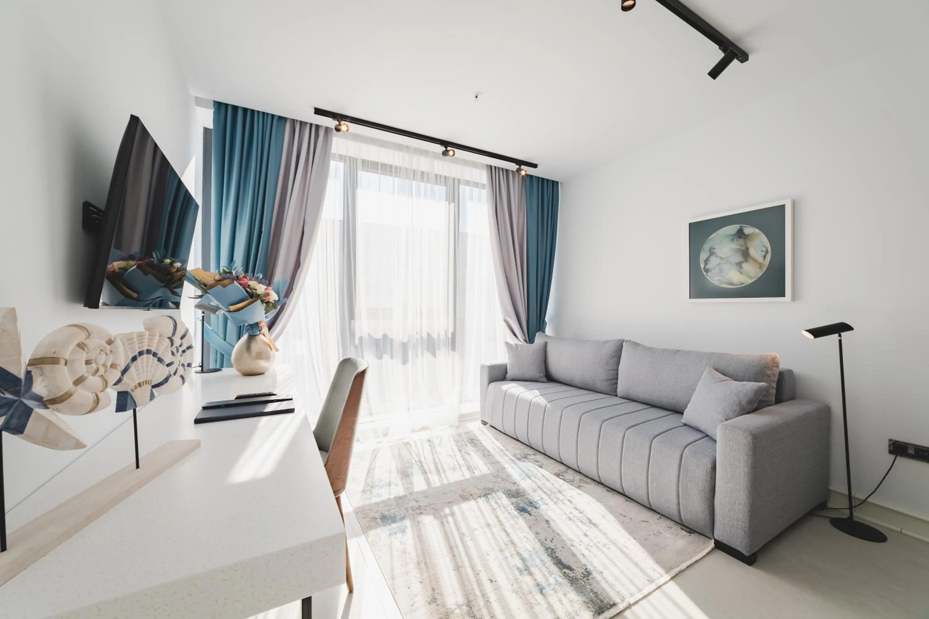 Living room in Hotel Aurel Coast