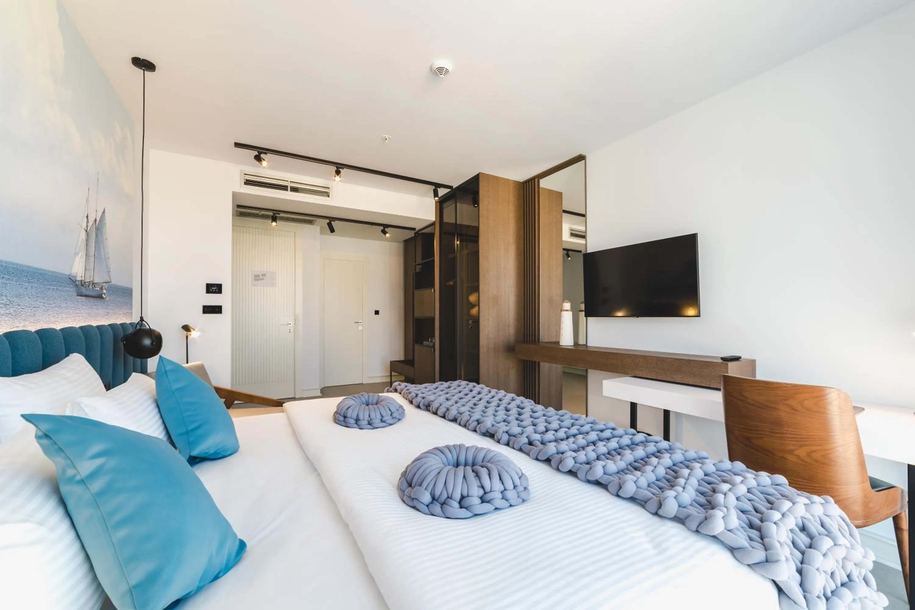 Bed in Hotel Aurel Coast