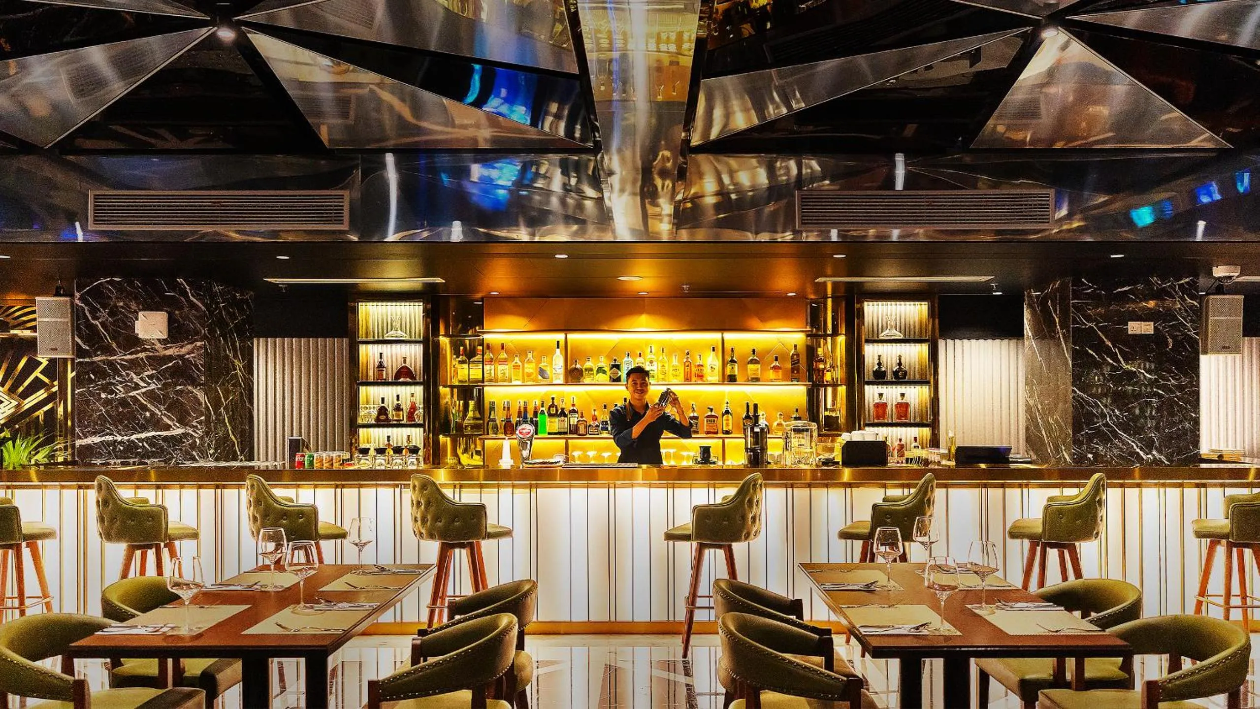 Lounge or bar in Won Majestic Hotel Cambodia