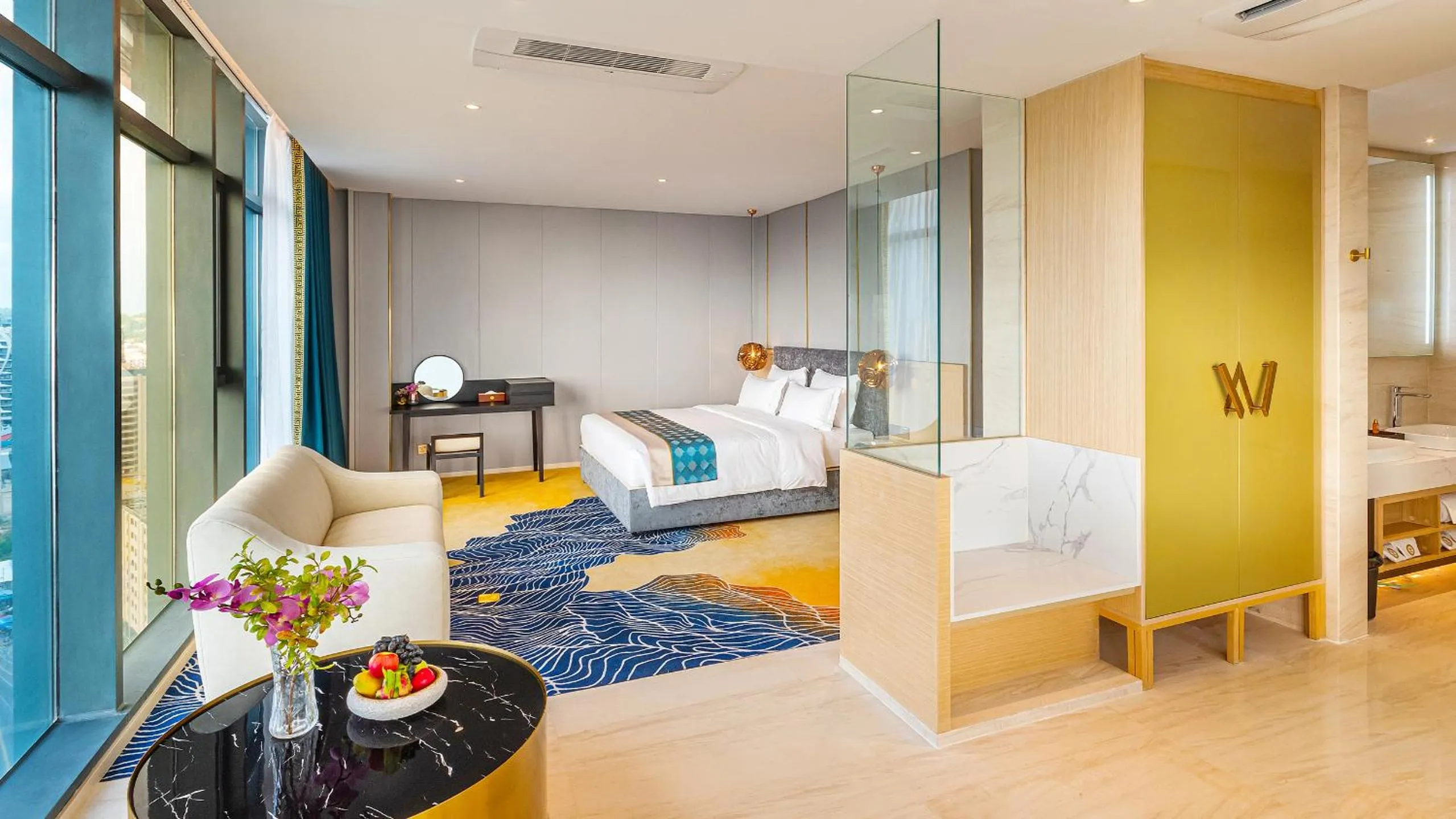 Bedroom, Bed in Won Majestic Hotel Cambodia