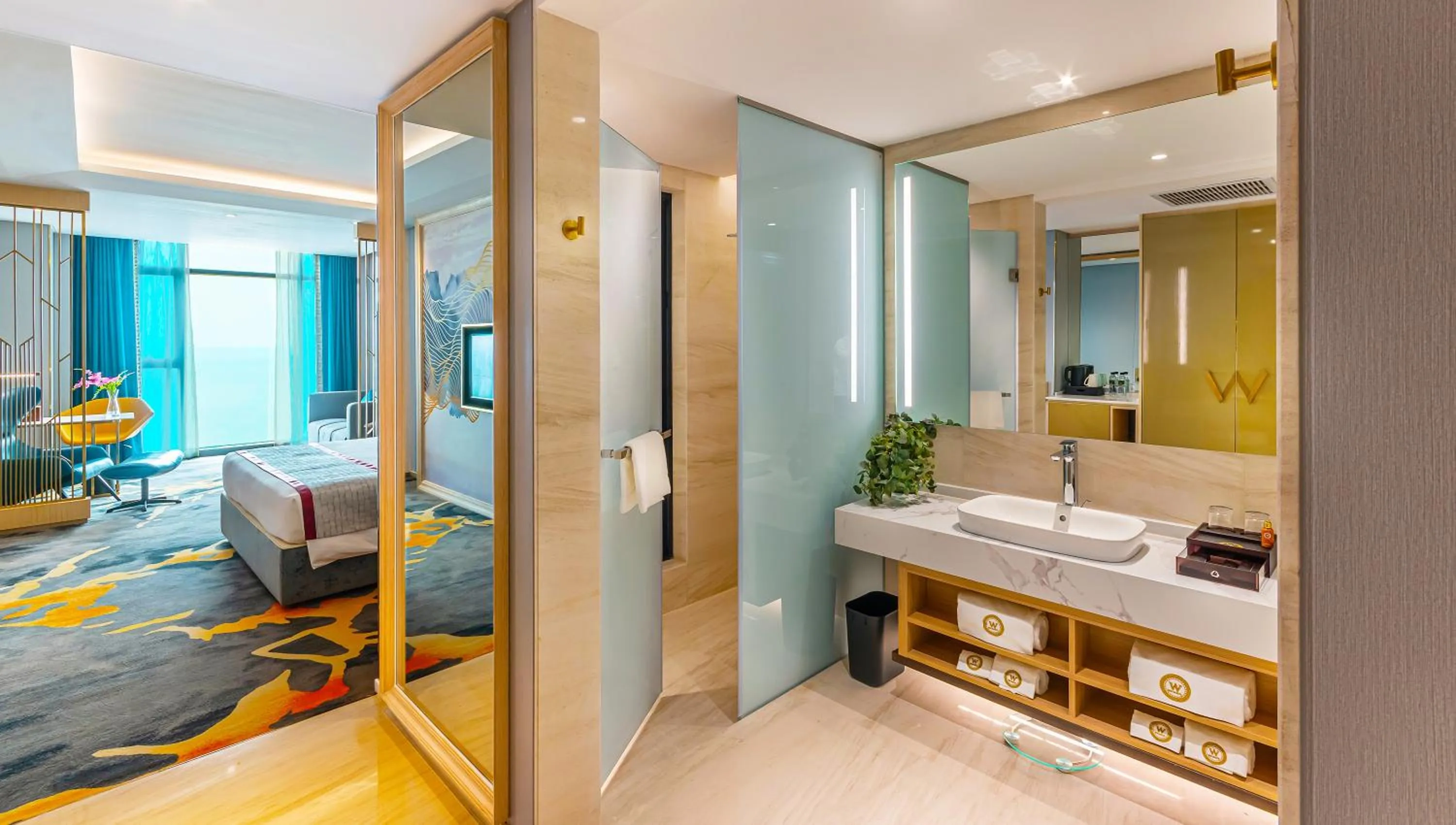 Bathroom in Won Majestic Hotel Cambodia