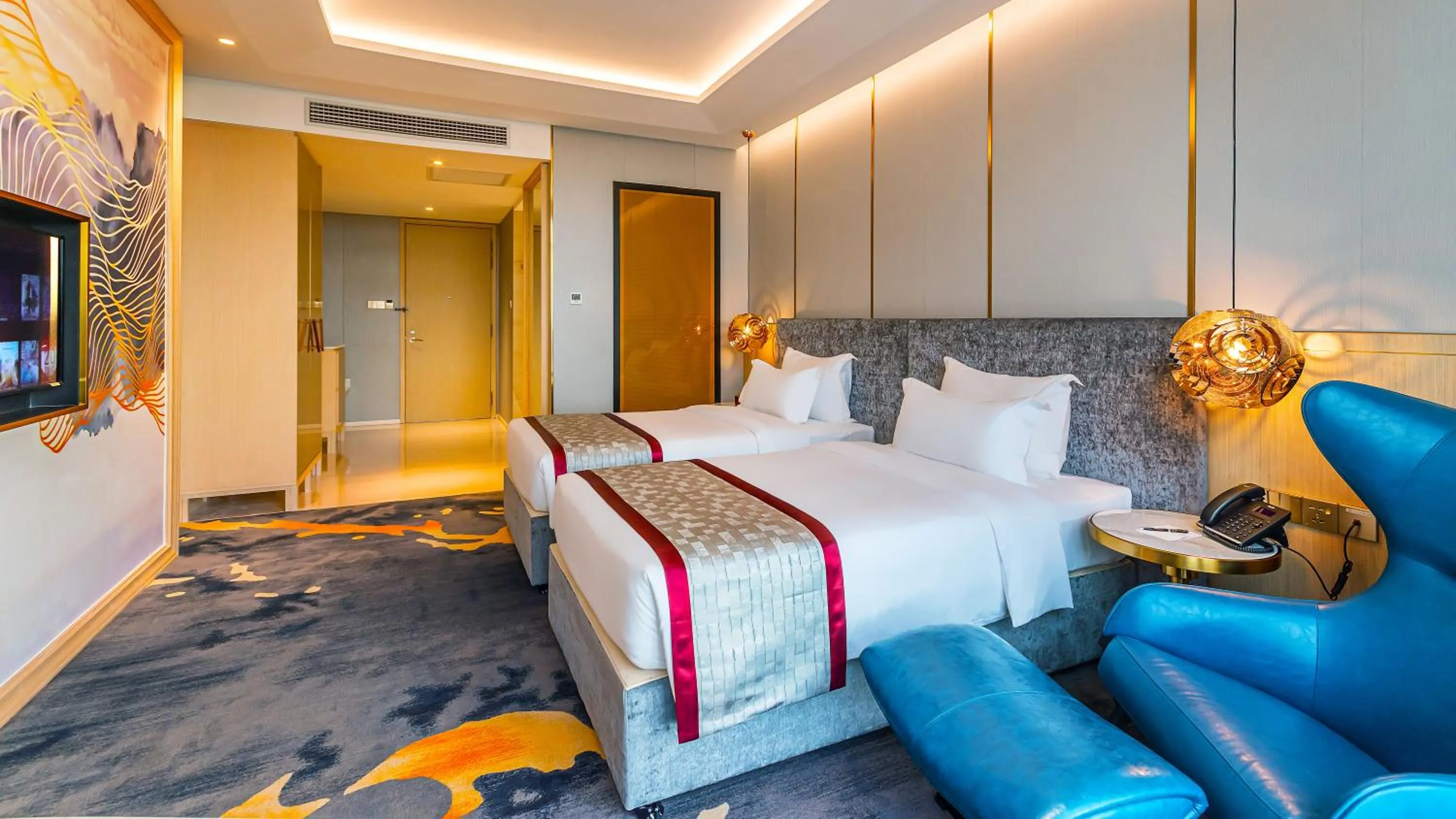 Bedroom, Bed in Won Majestic Hotel Cambodia